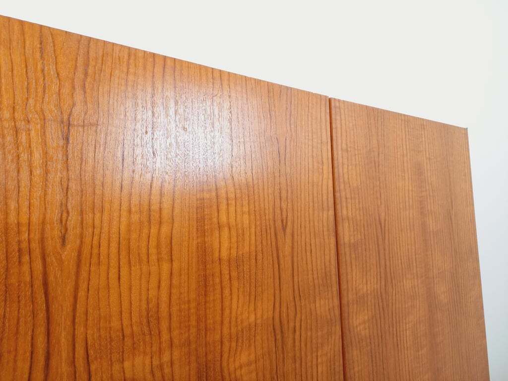 Modernist 1960s Wardrobe In Teak And Metal photo buy