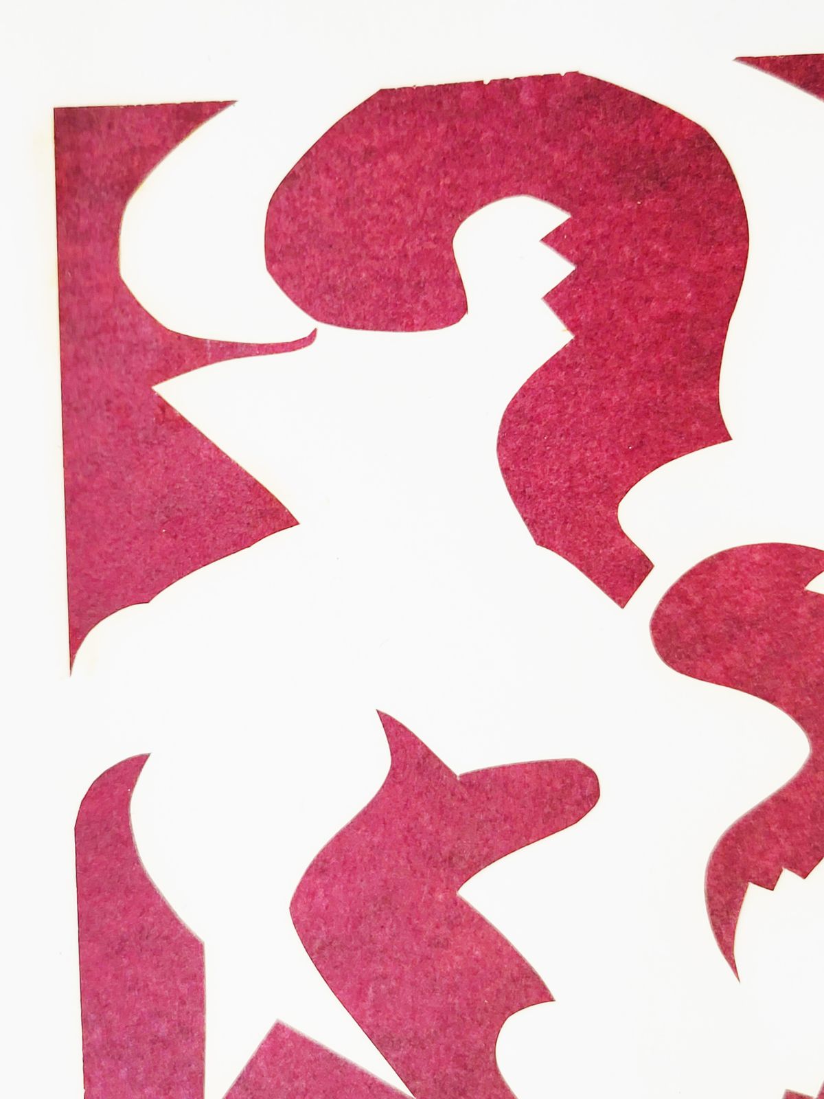 Set Of 4 Modernist Collages In The Style Of Matisse, 1950s photo 800.0