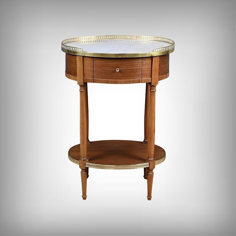 Mahogany Coffee Table, Louis XVI Style – Second Half Of The 19th Century