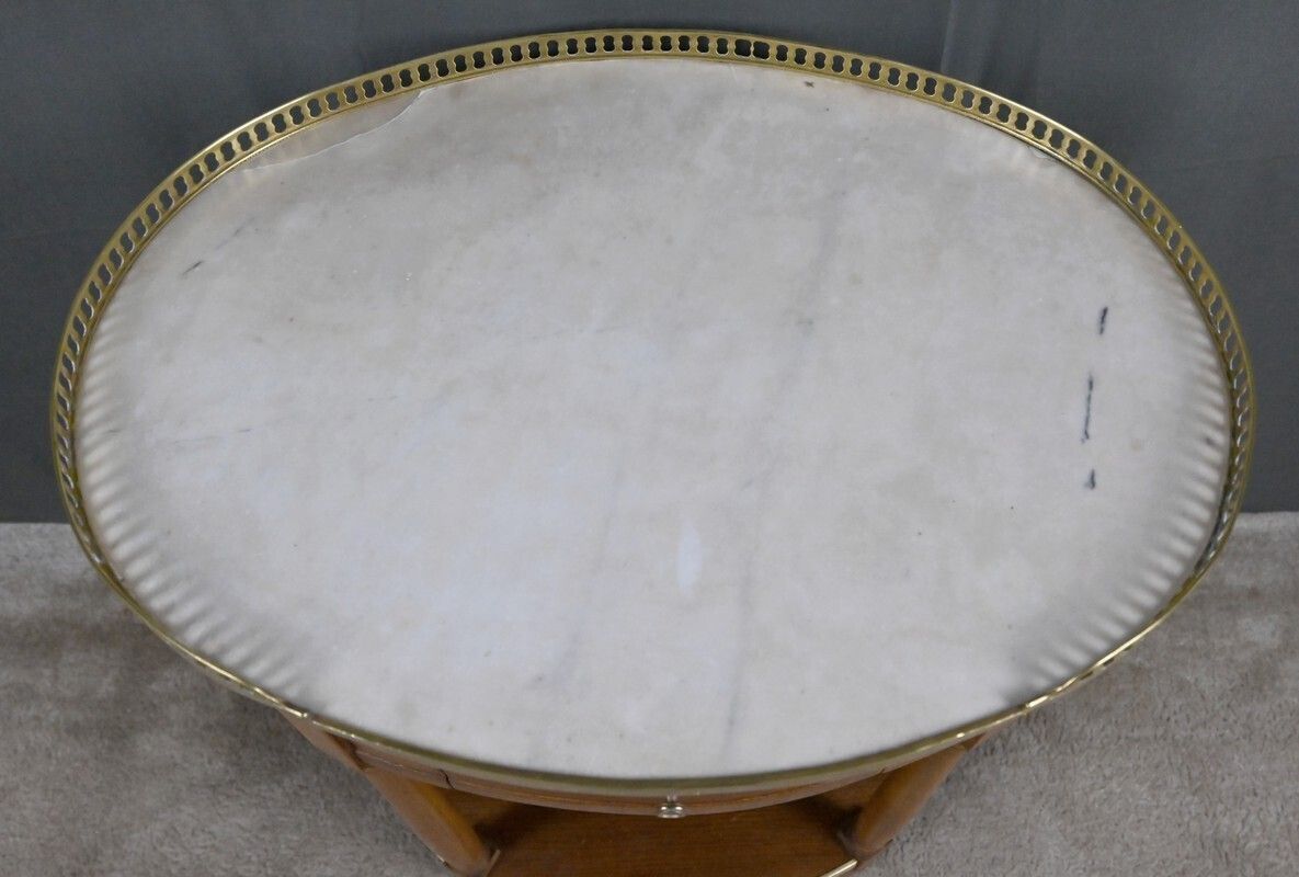 photo furniture Mahogany Coffee Table, Louis XVI Style – Second Half Of The 19th Century