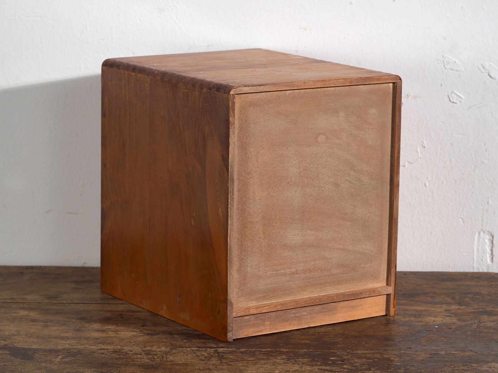 Small Japanese Kotansu Chest In Nara Oak – Japan, Shōwa Period, Circa 1960 photo vintage