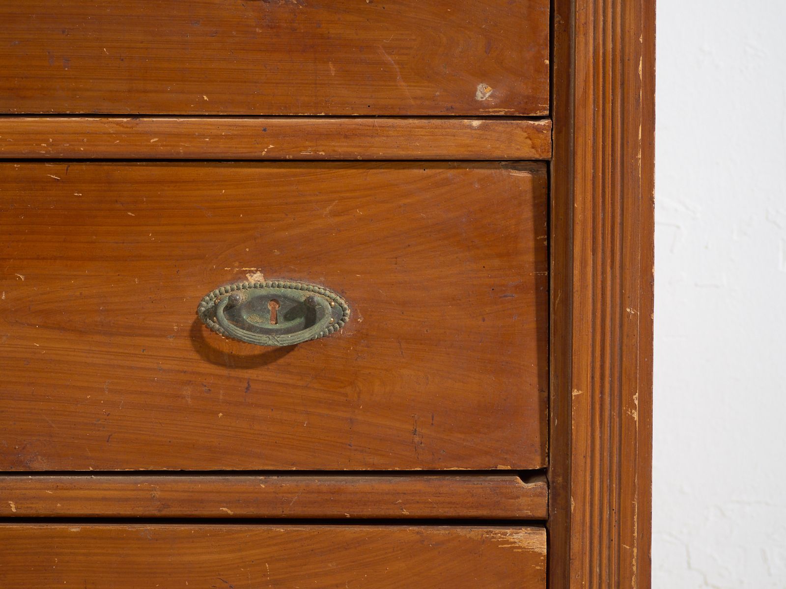 Antique Central European Four Drawer Chest Of Drawers – Central Europe, Circa 1910 photo vintage