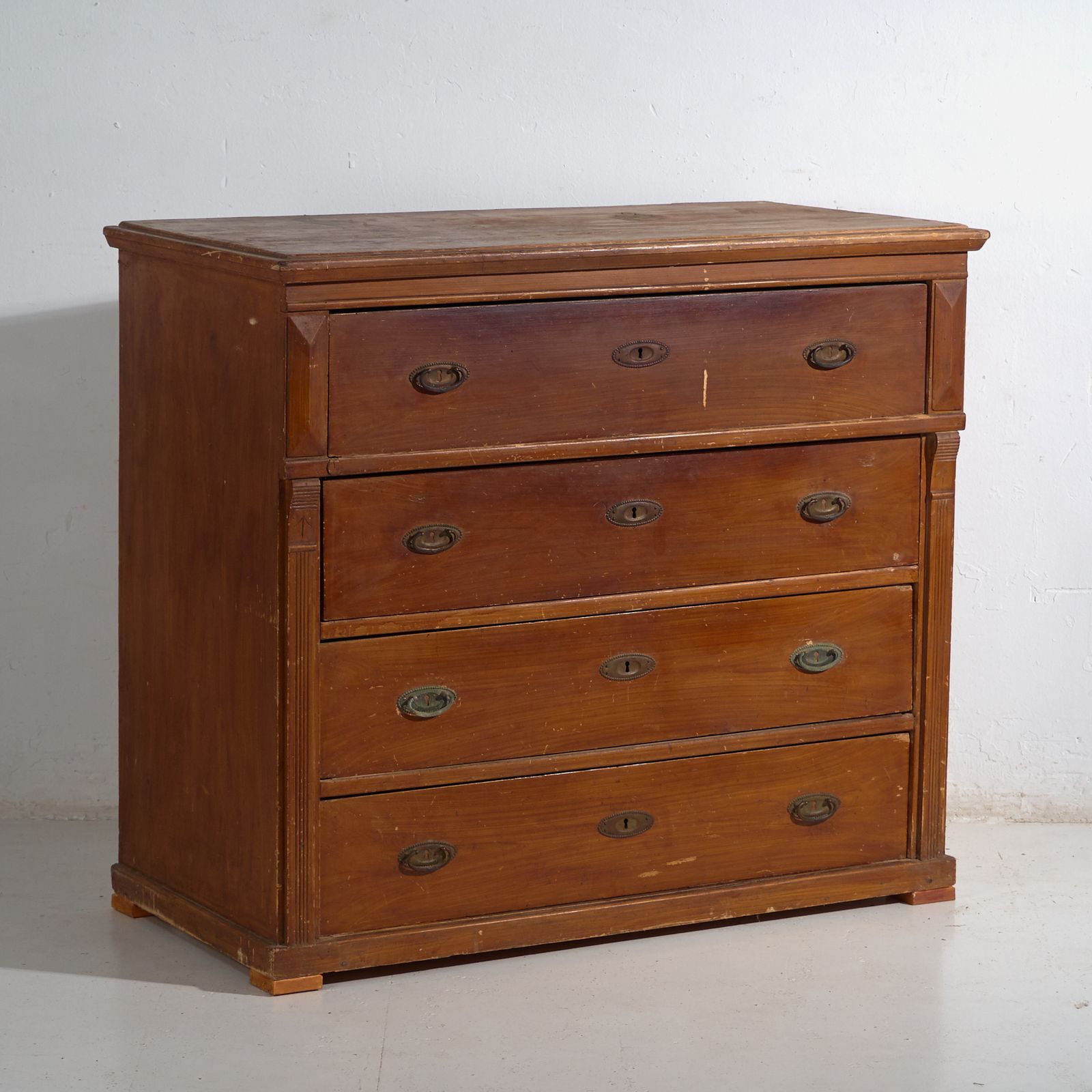 1818.0 Antique Central European Four Drawer Chest Of Drawers – Central Europe, Circa 1910 photo