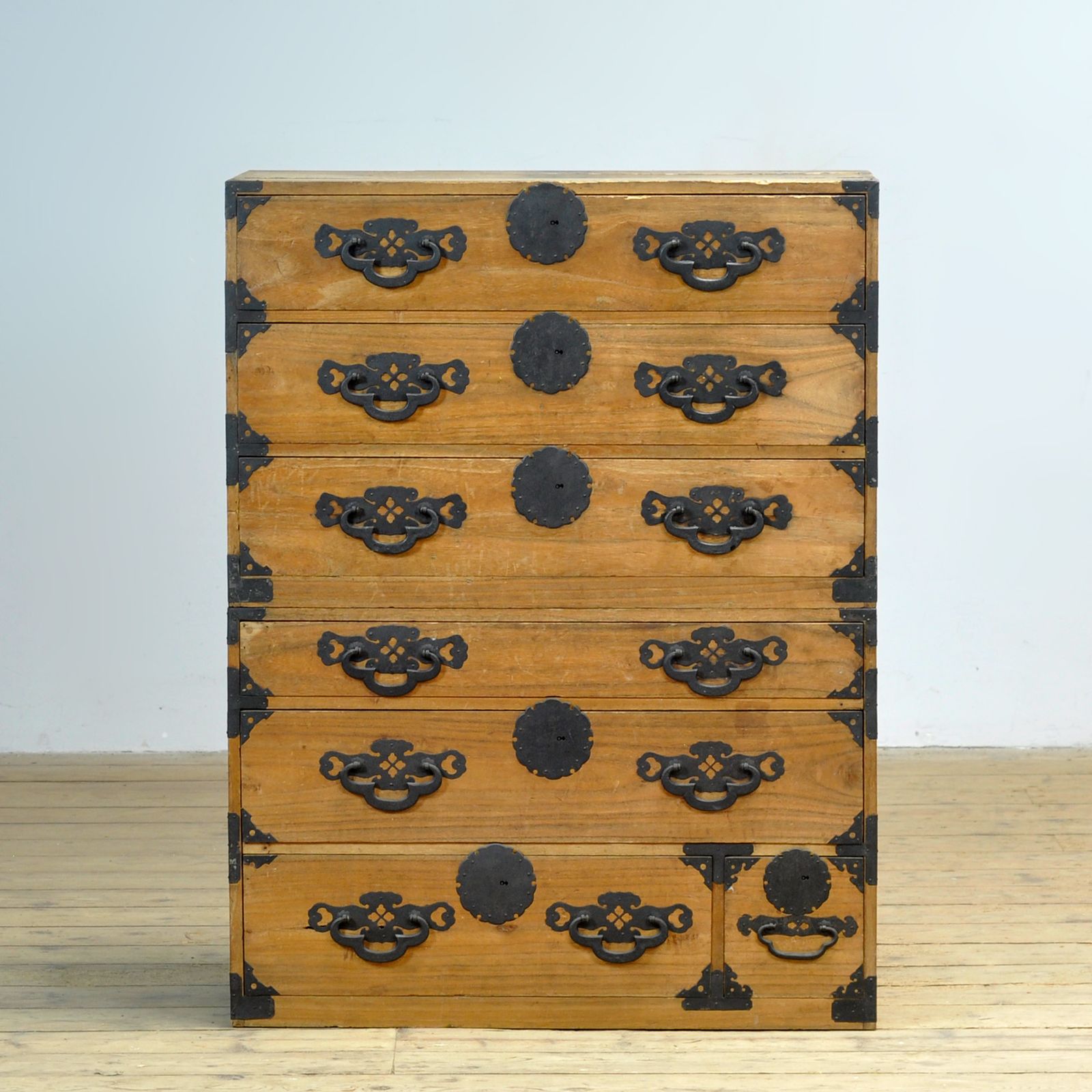 Japanese Tansu Chest Of Drawers, Circa 1870 photo furniture
