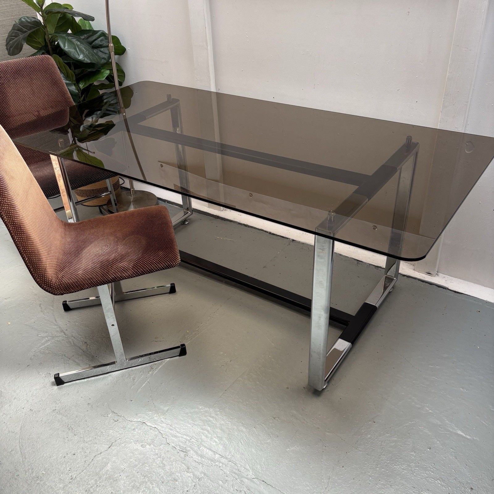 Vintage Pieff "Lisse" 6 Seater Dining Table Designed By Tim Bates 1970s