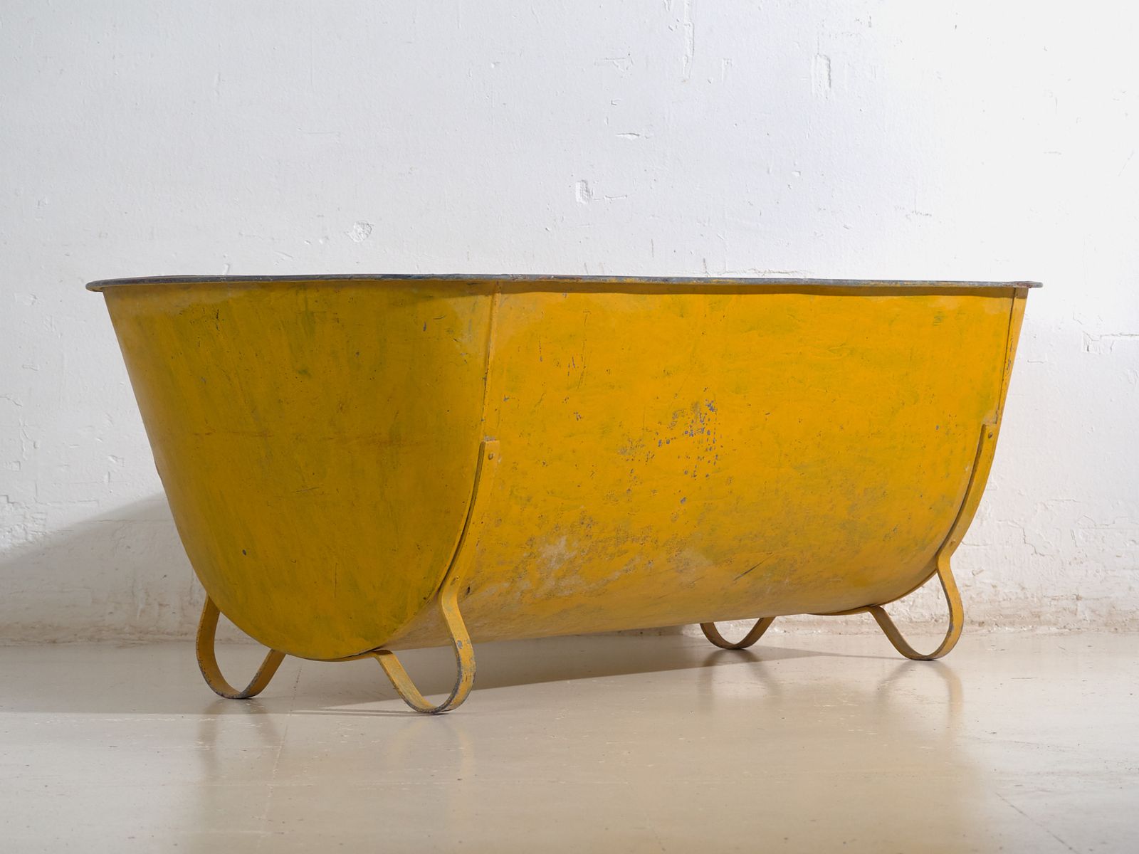 Rustic Galvanized Metal Container For Garden Or Storage – Central Europe, Circa 1910 photo furniture