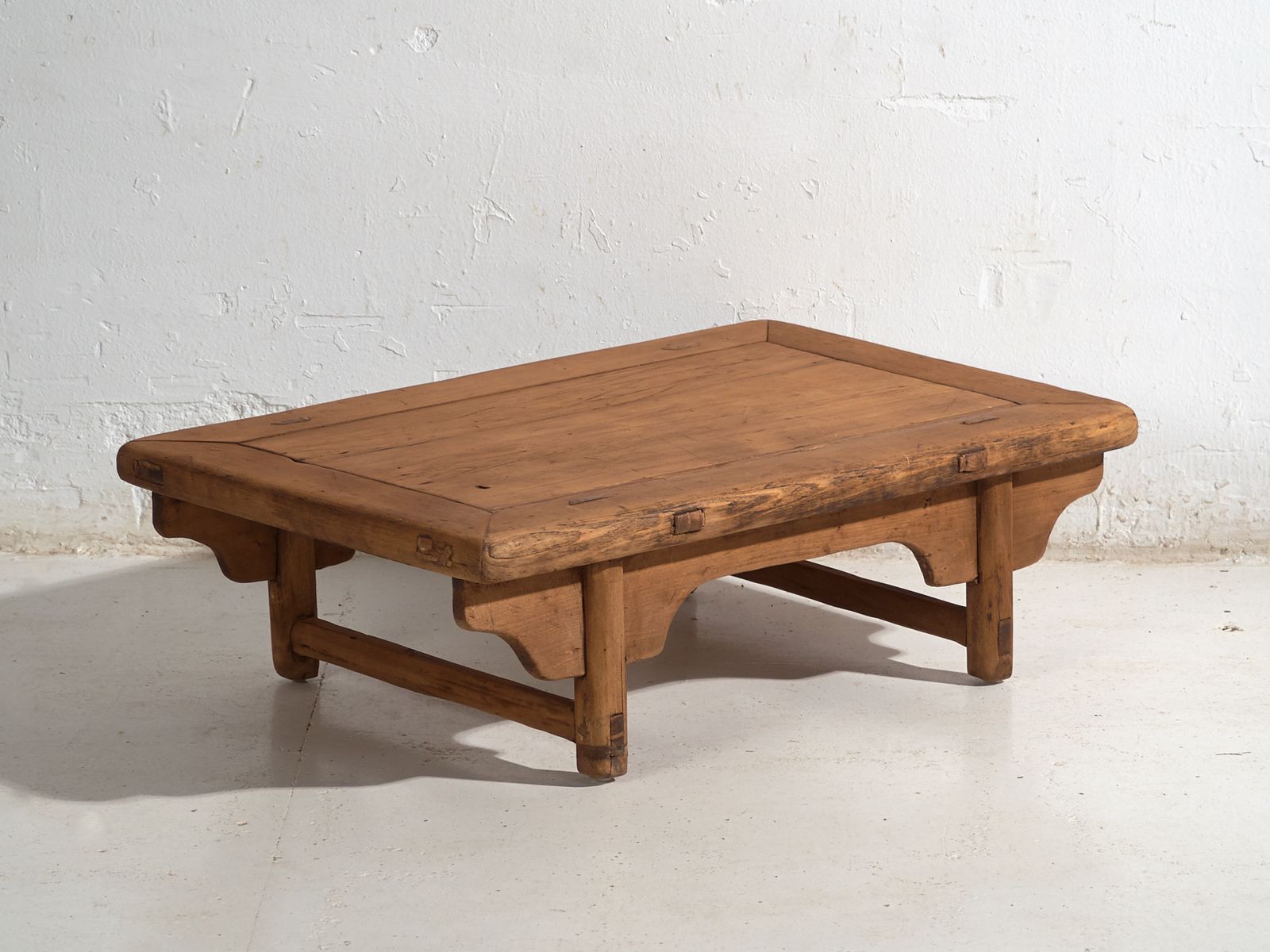 Antique Chinese Kang Style Low Table – Primitive Chinese Accent Table – Circa 1900 #16