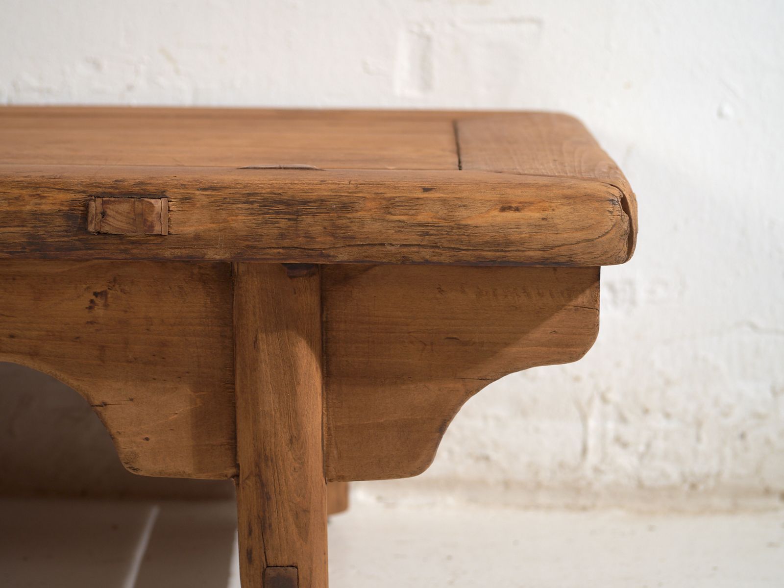 Antique Chinese Kang Style Low Table – Primitive Chinese Accent Table – Circa 1900 #16 photo vintage