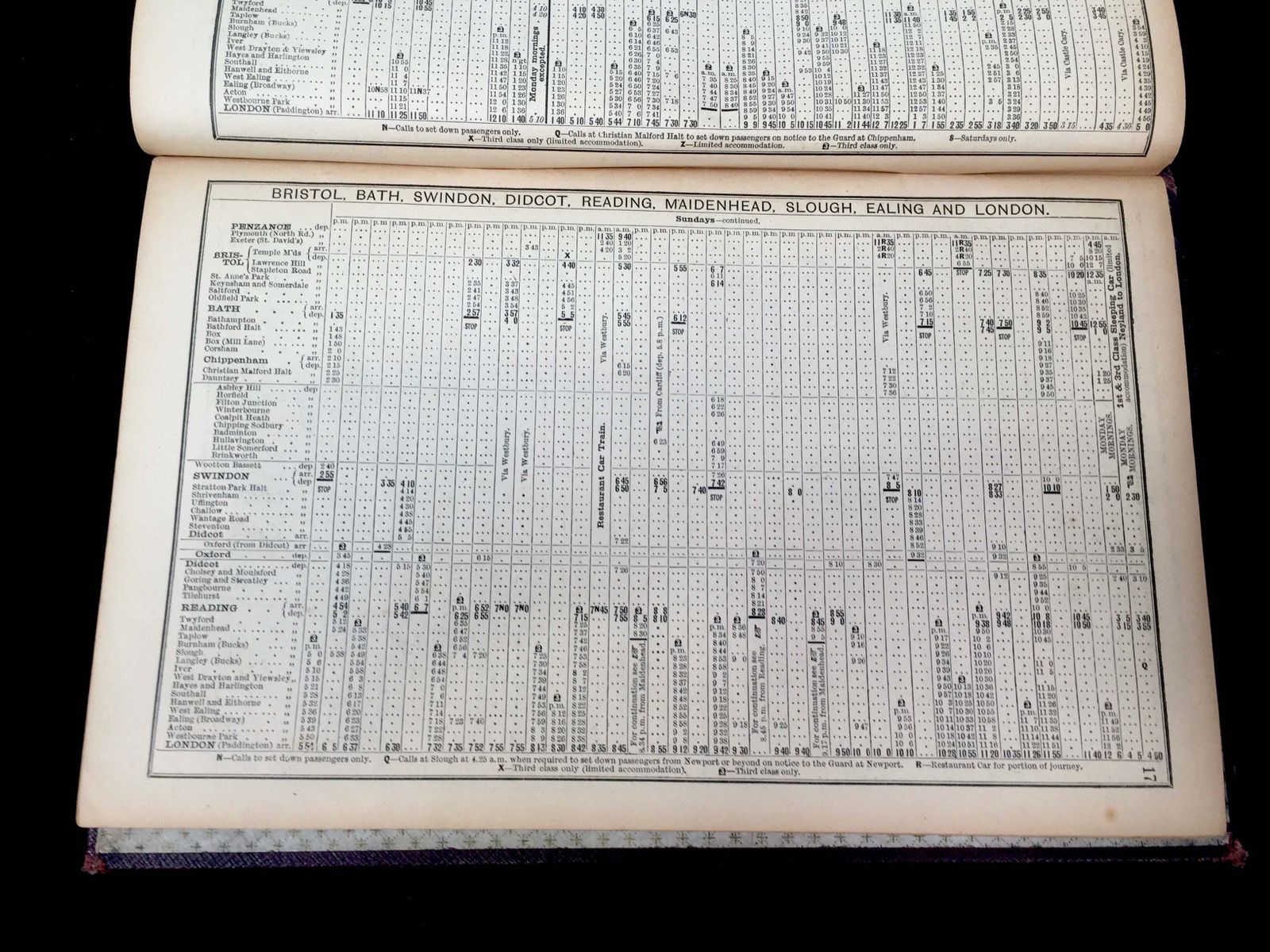 Antique Ww2 Great Western Railway Timetable Booklet British Memorabilia 1943 Gwr photo vintage