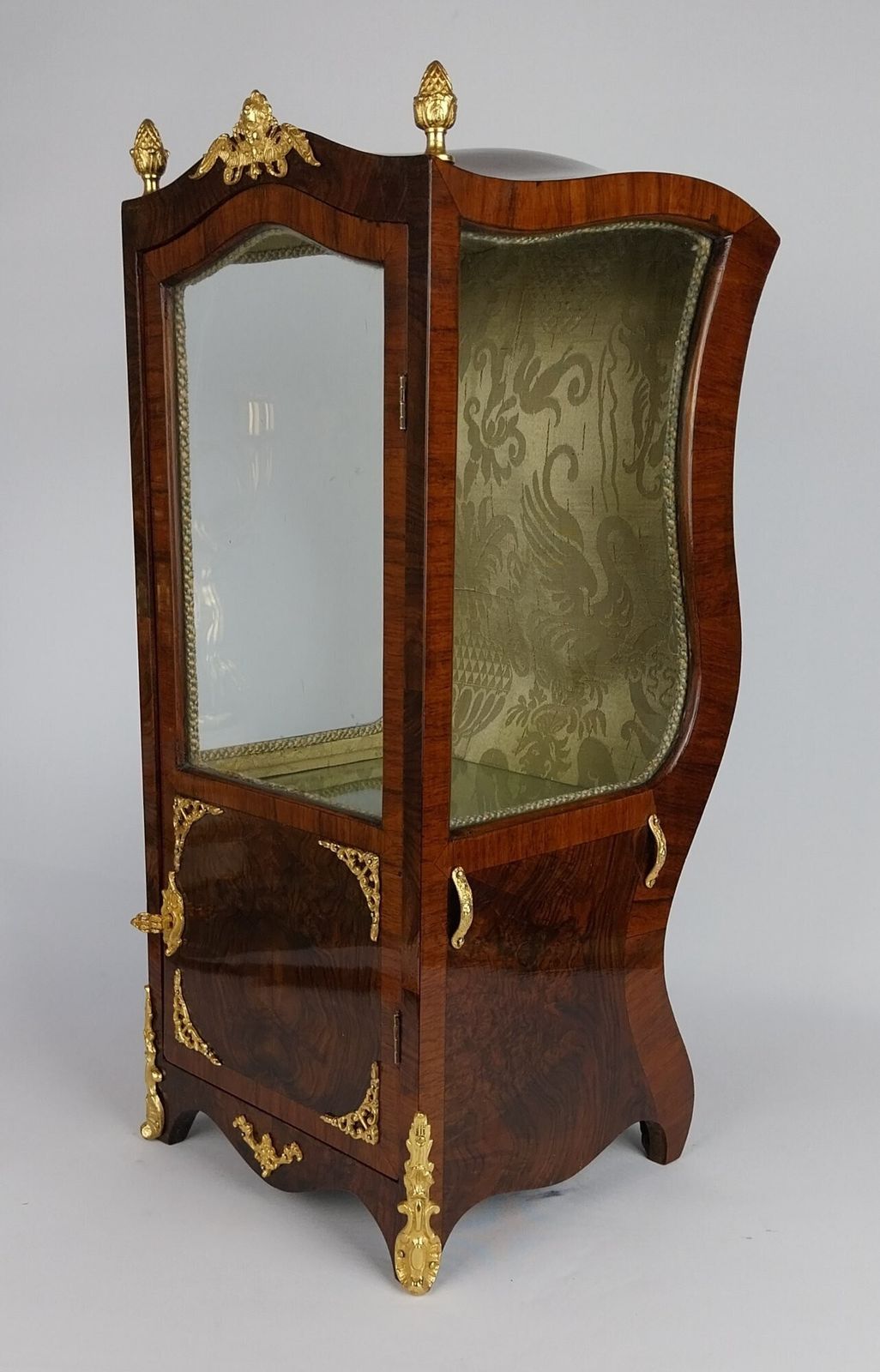 photo for sale Rare French Table Top Sedan Vitrine Cabinet