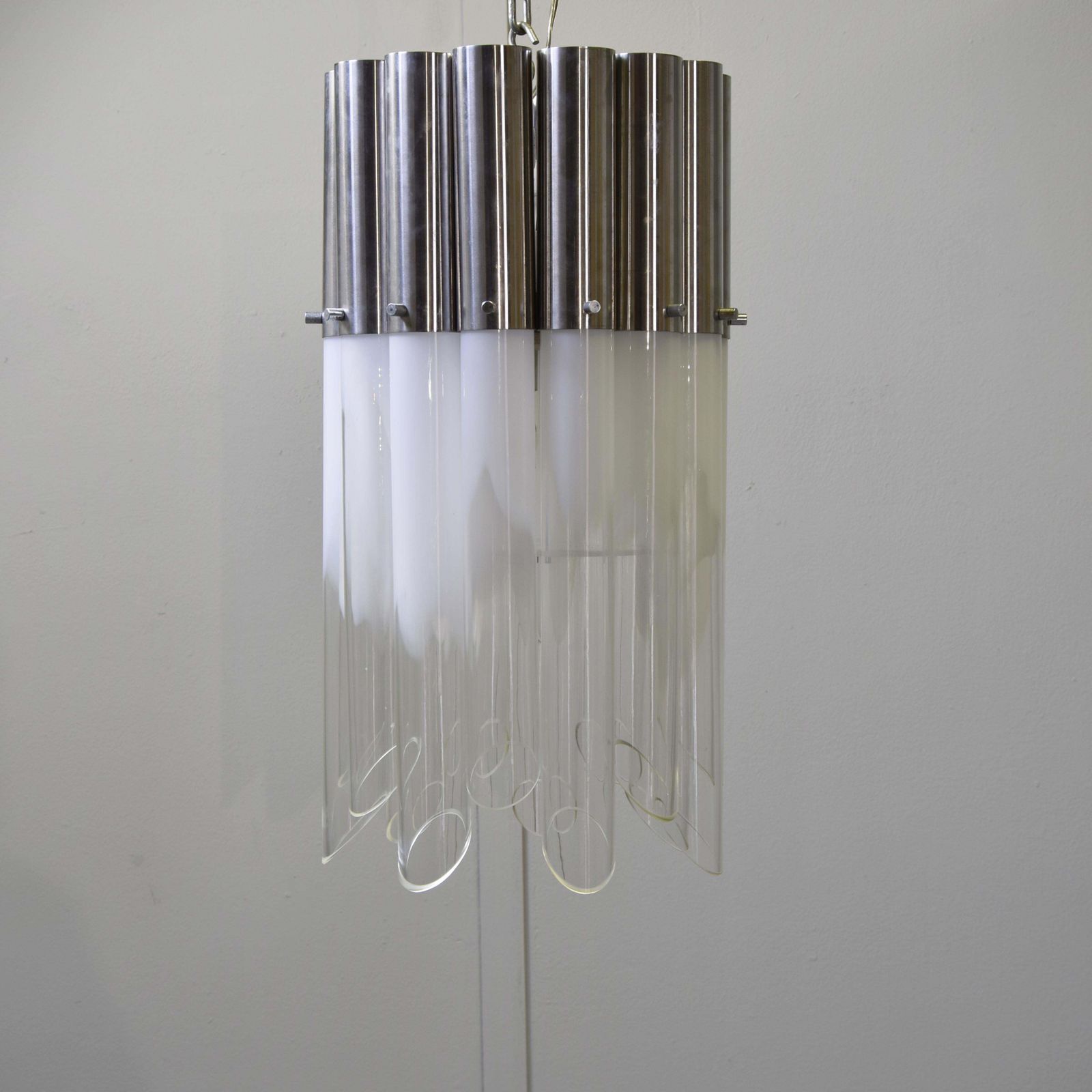 Lampadario A Sospensione Carlo Nason Anni 70. photo for sale