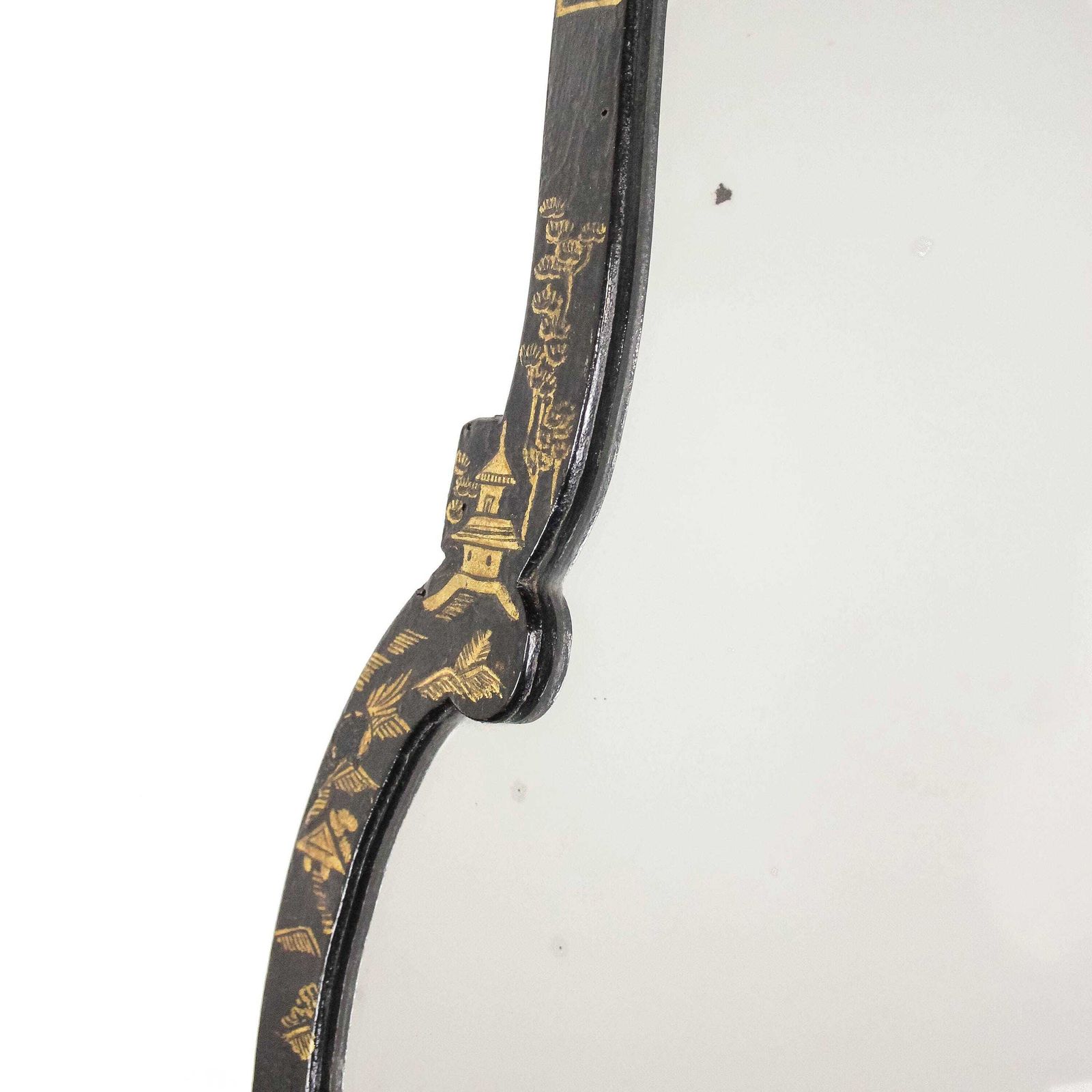 Antique Dressing Table Mirror In Ebonised Chinoiserie | Dressing Table Mirror | Antique Mirrors | Chinoiserie Furniture (M 6490) photo 363.0