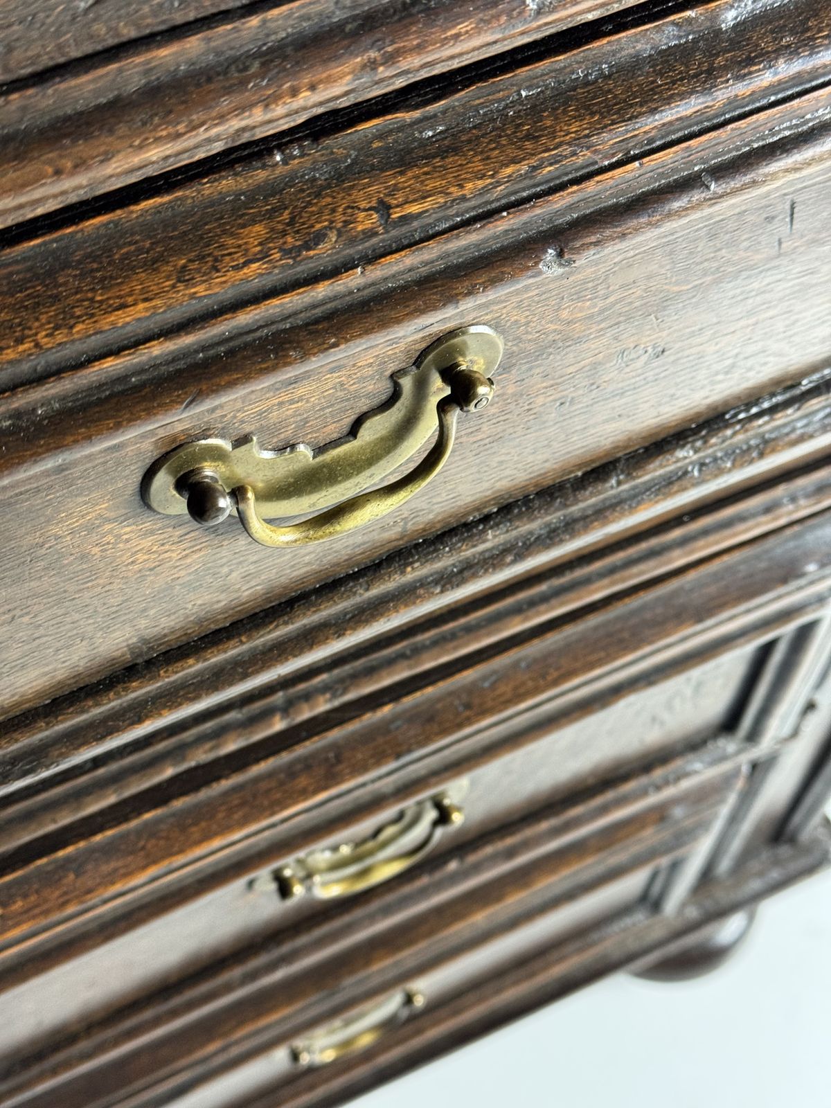 English Chest Of Drawers, 17th Century, Oak photo buy