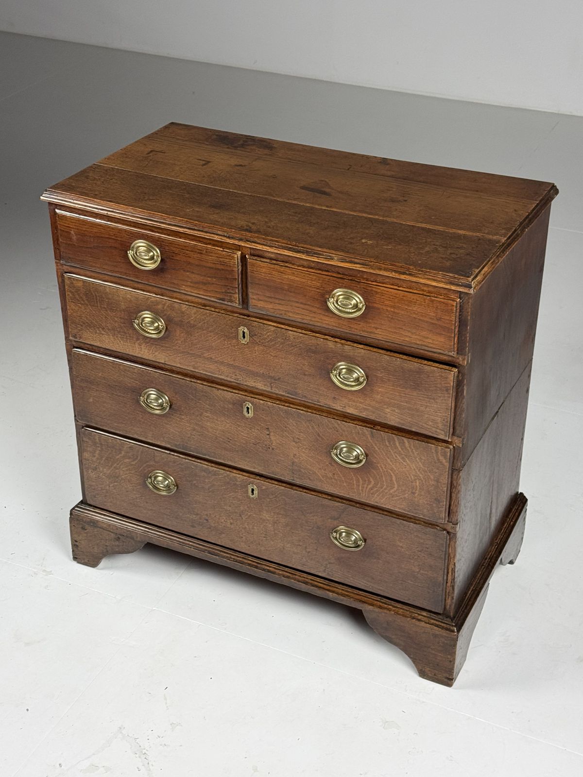 English Chest Of Drawers Ca. 1780 Antique