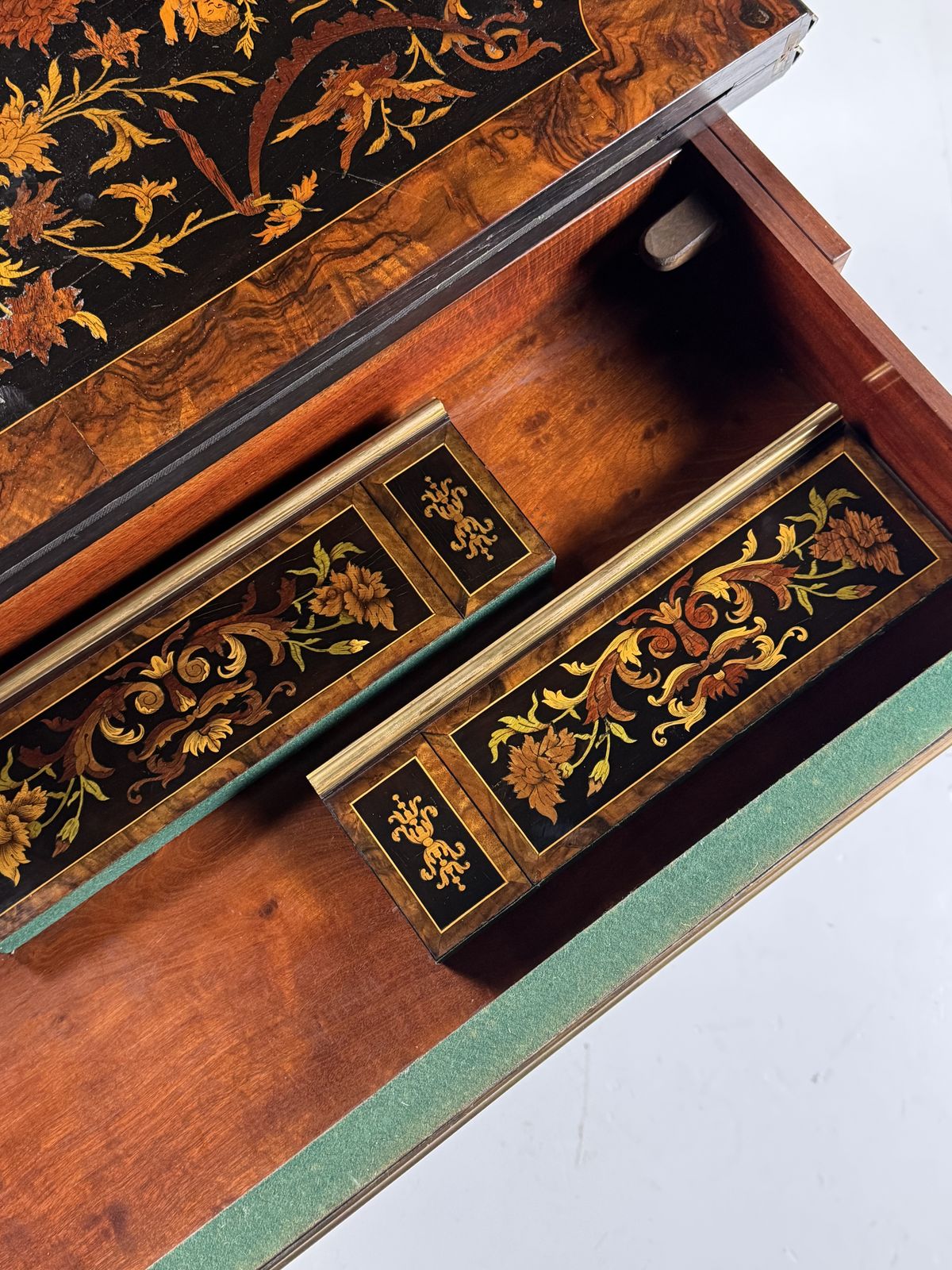 French 19th Century Marquetry Gaming Table photo for sale