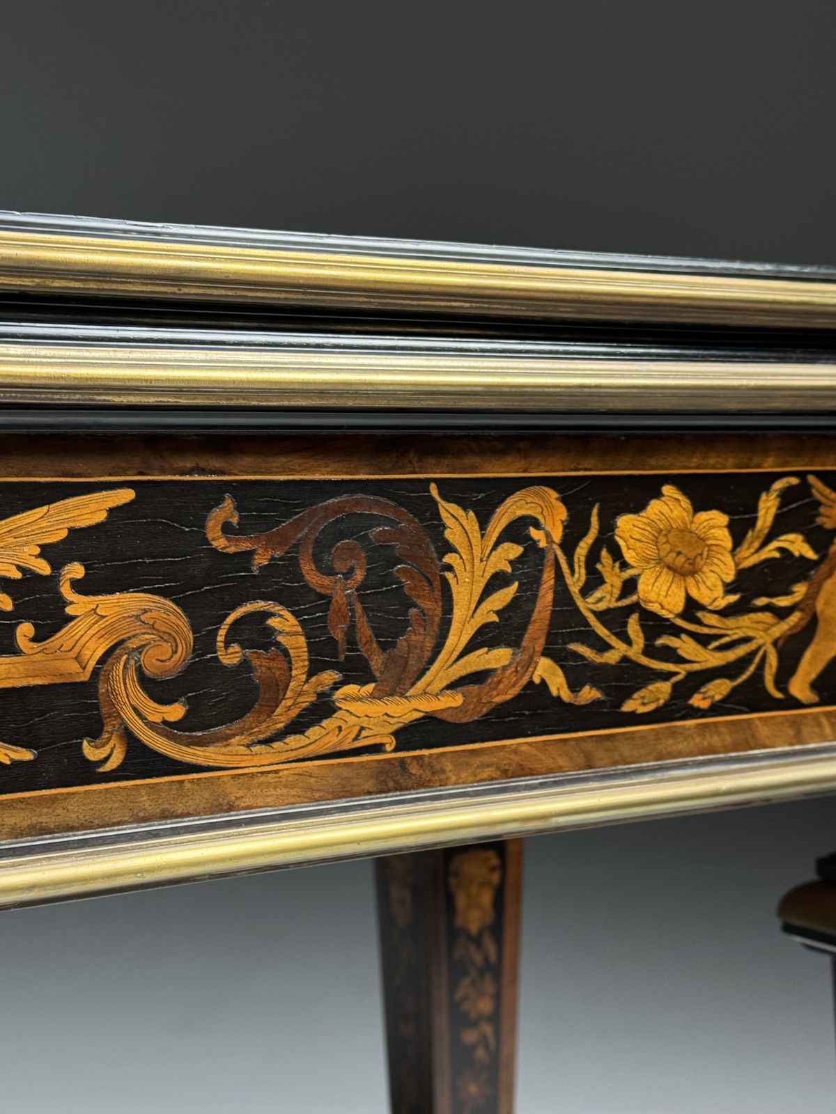 French 19th Century Marquetry Gaming Table photo buy