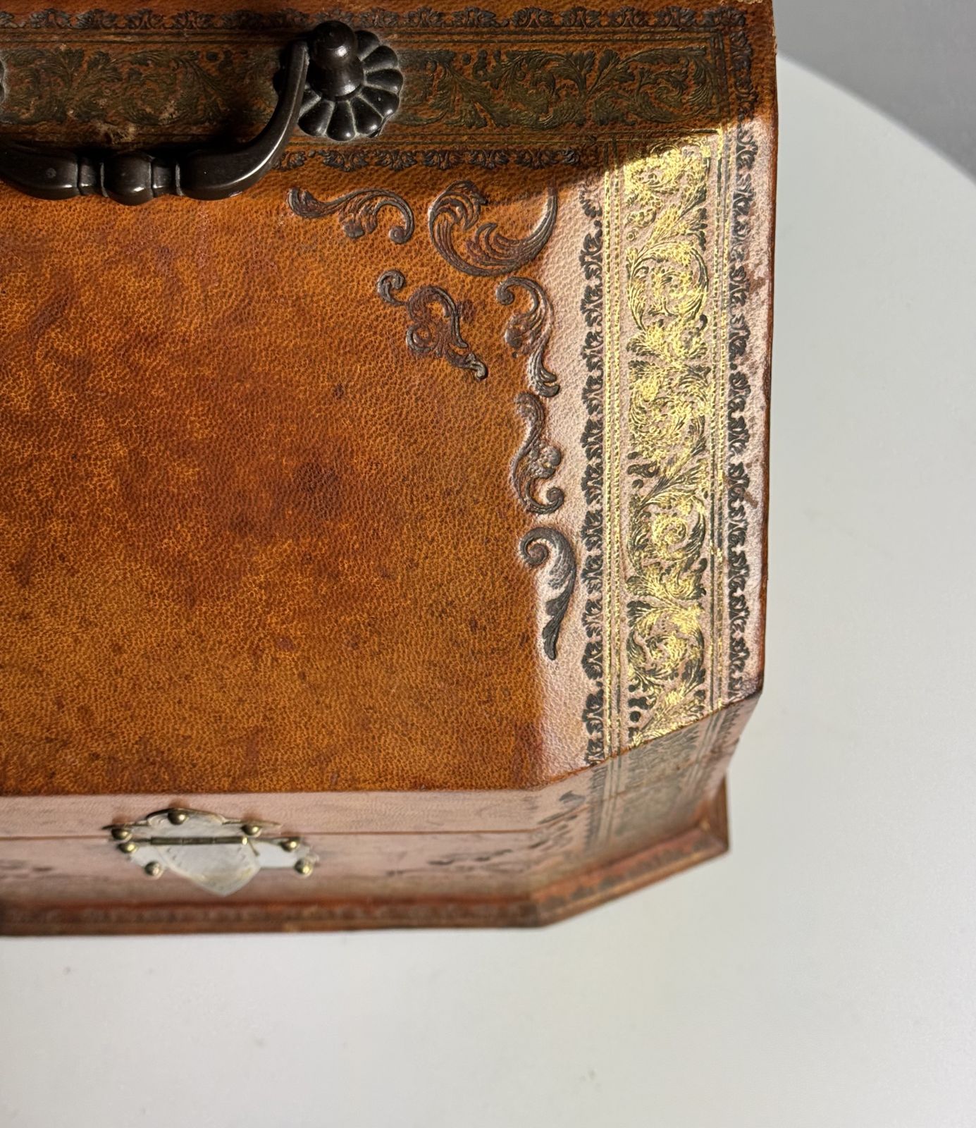 646.0 French 19th Century Desk Organizer photo