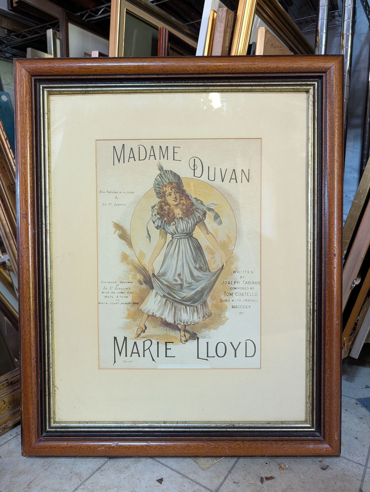 photo furniture Rare Collection Of Victorian Music Hall Song Sheet Covers