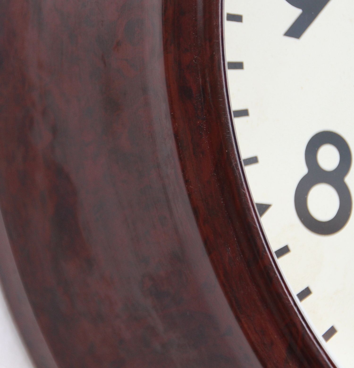 photo for sale 1950s British Bakelite Vintage School / Railway Wall Clock. Fully Guaranteed. London Timepiece
