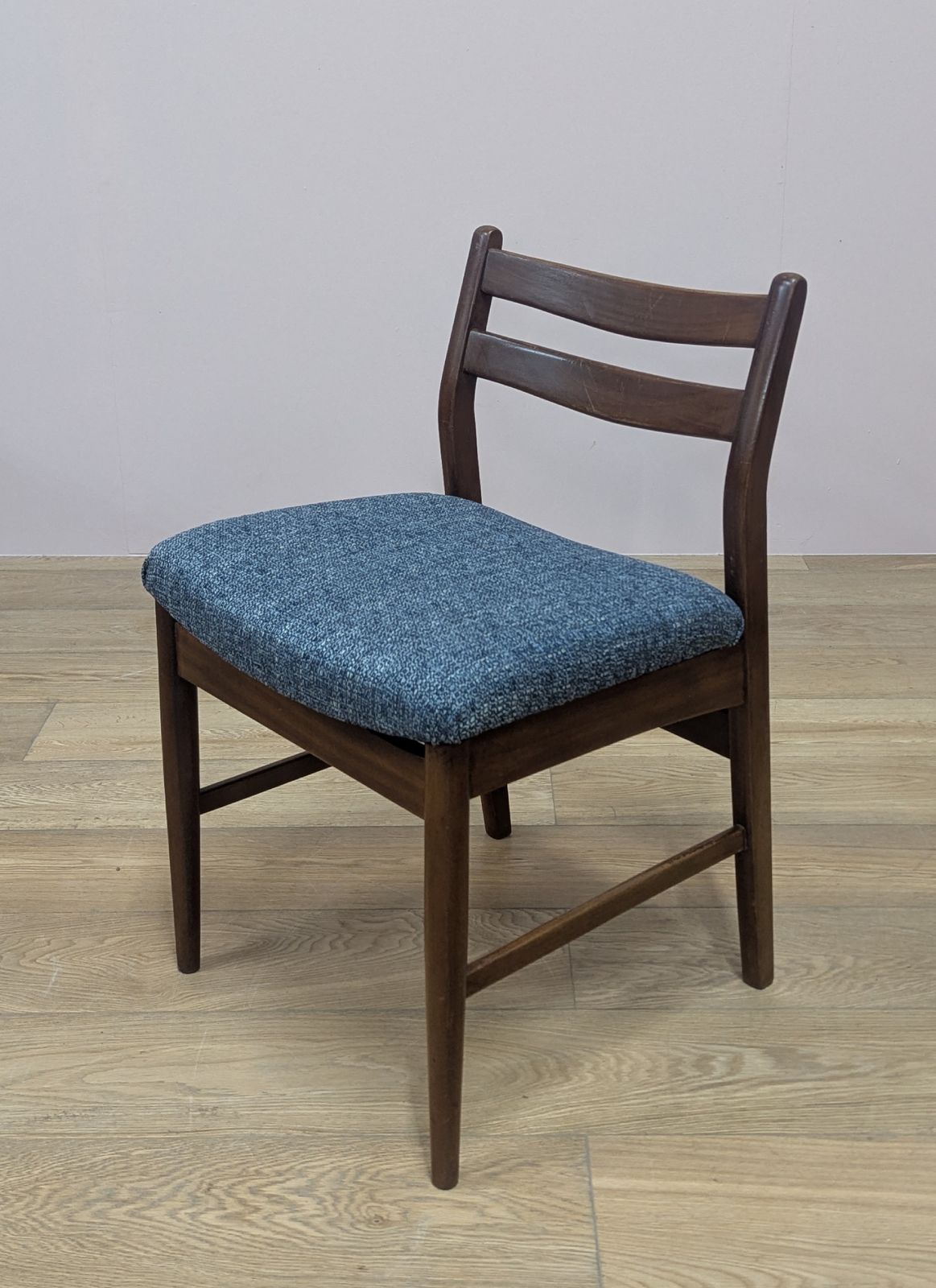 Furniture Set Of Four Vintage 1970s Dining Chairs By Jentique – New Upholstery photo