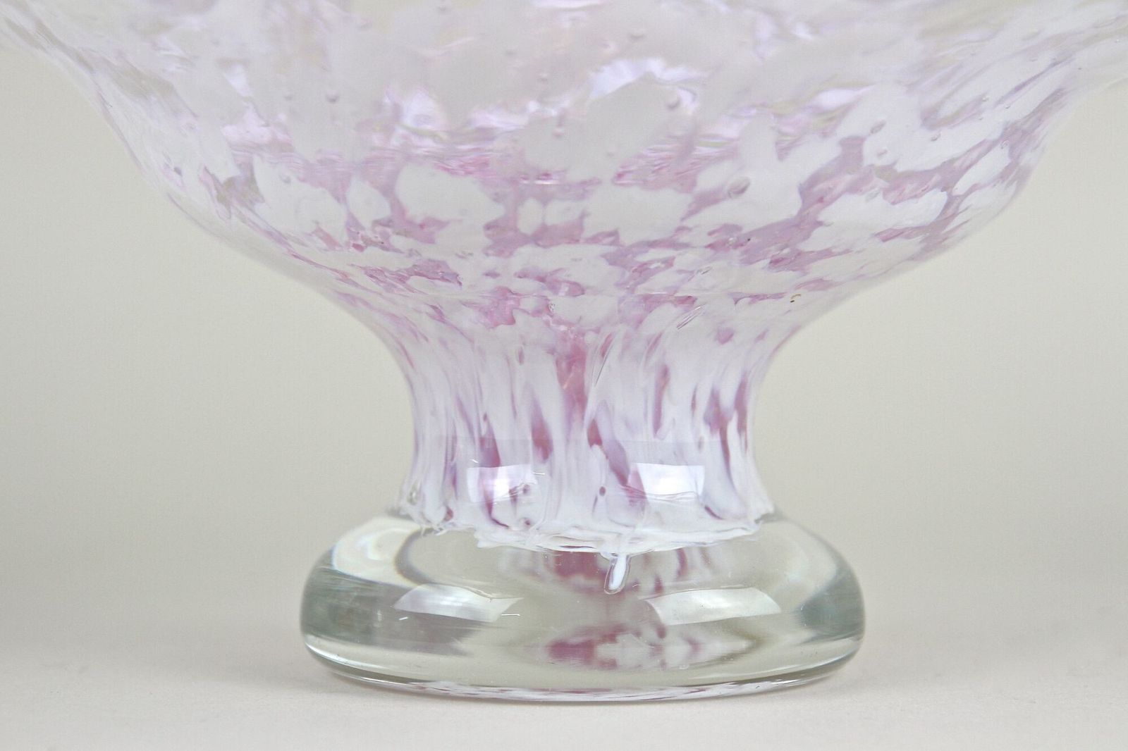 20th Century Murano Glass Centerpiece/ Bowl, Mid Century, Italy Ca. 1960 photo for sale