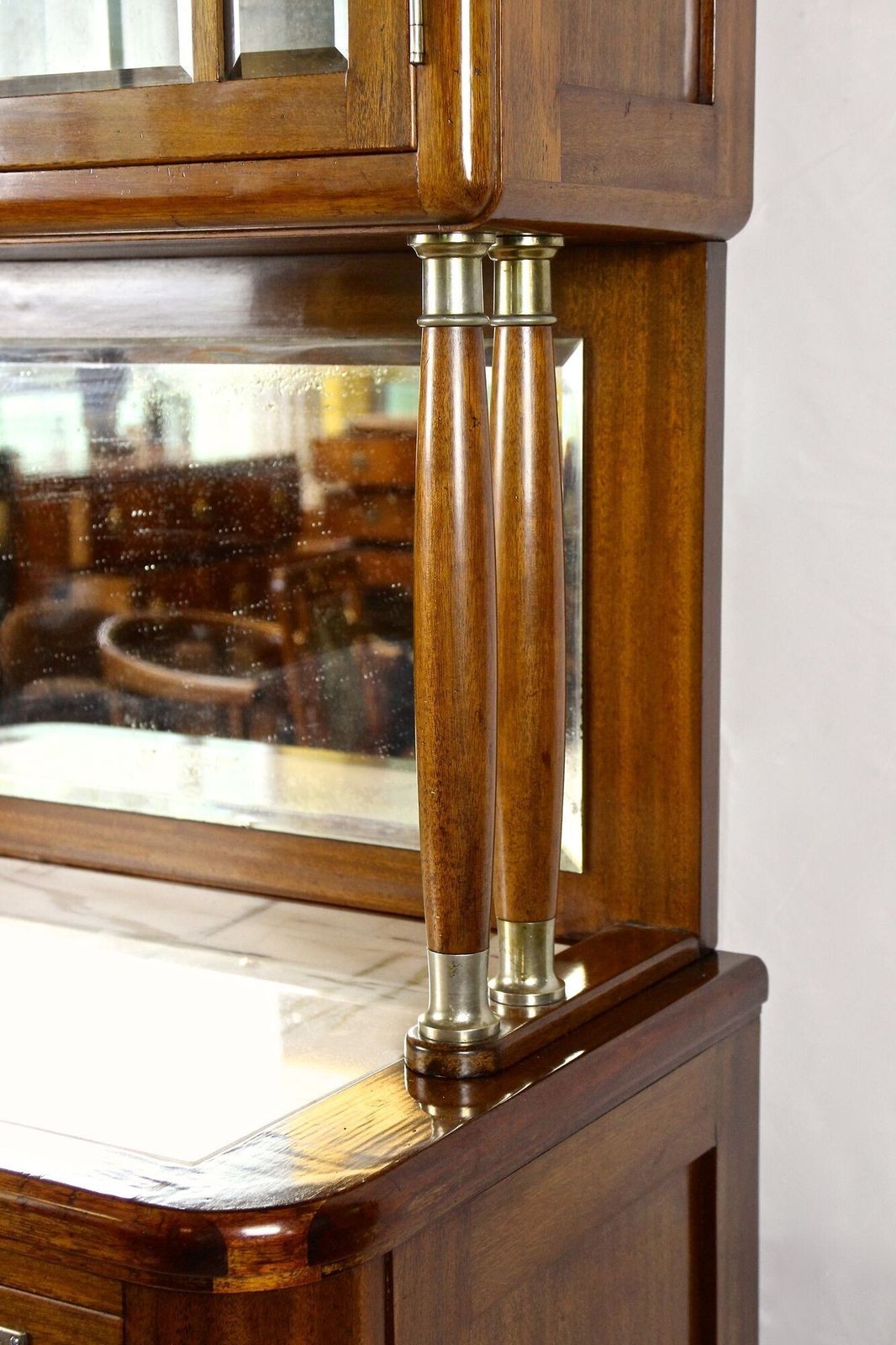 20th Century Art Nouveau Cabinet/ Buffet By H. Bäck,Mahogany, Austria Ca. 1910 photo Furniture