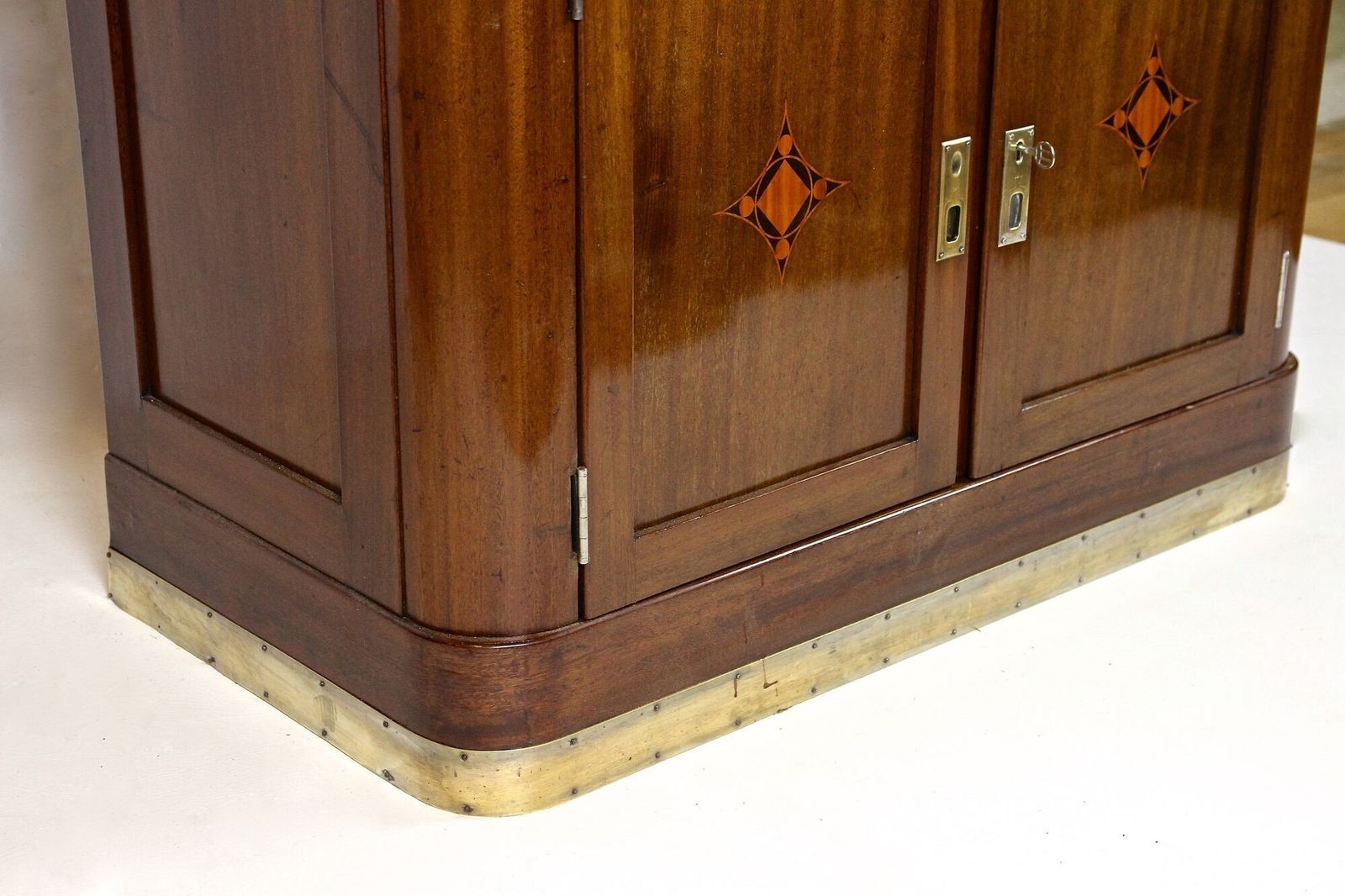 photo vinterior 20th Century Art Nouveau Cabinet/ Buffet By H. Bäck,Mahogany, Austria Ca. 1910