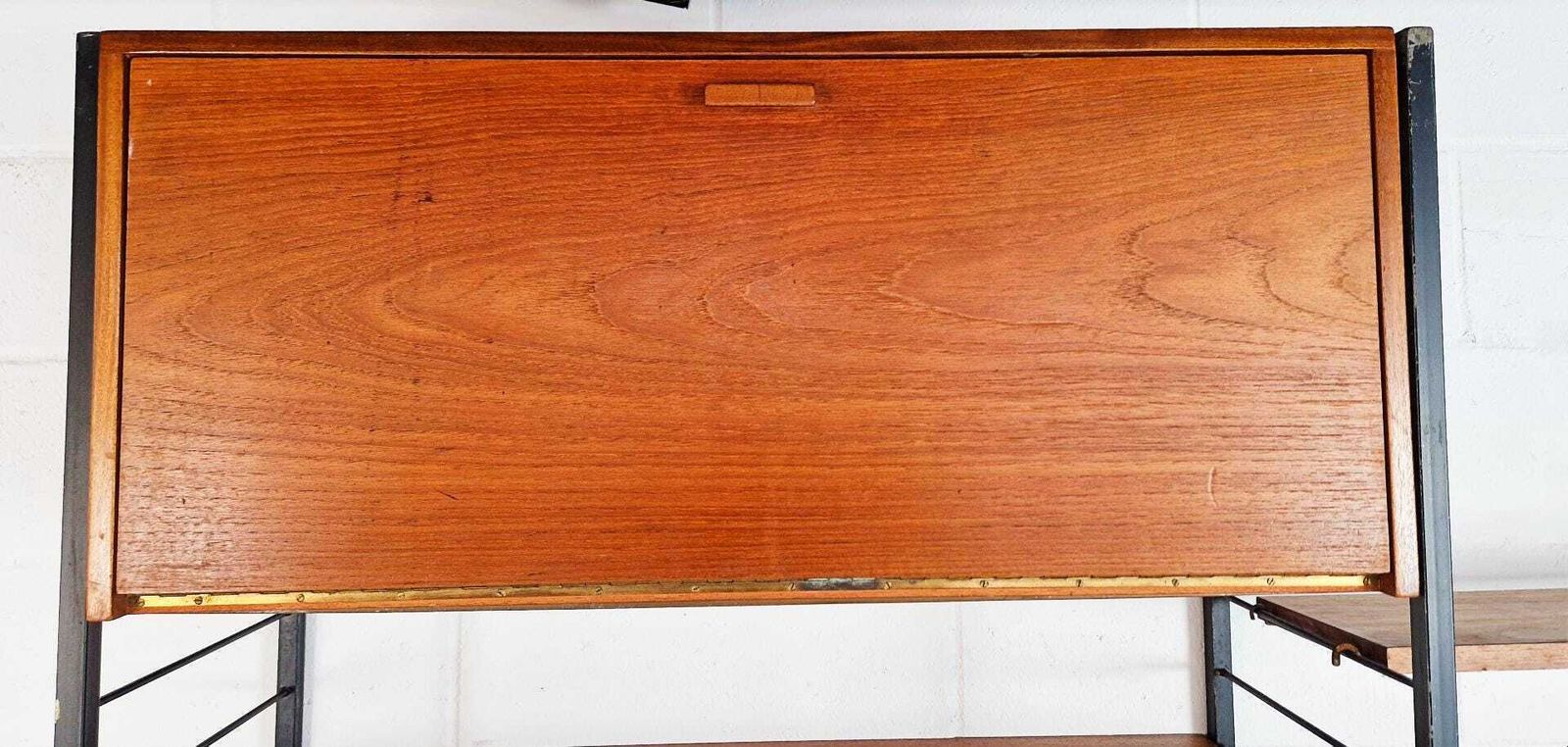 Staples Ladderax Vintage 1960s Mid Century 2 Bay Danish Design Cabinet Sideboard Shelf System Pg160 photo 1070.0