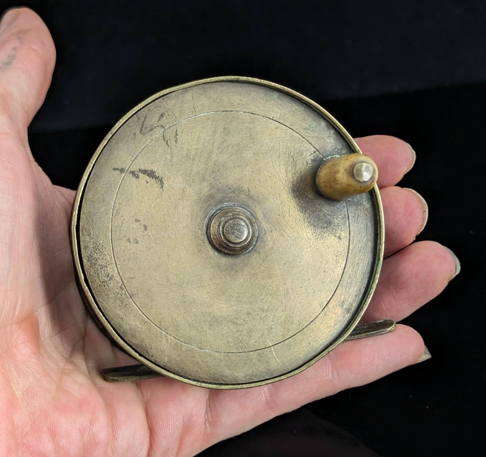 Antique Full Brass Fishing Reel, Salmon, Fly Fishing