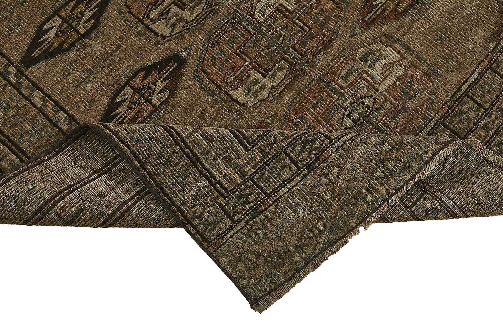3x4 Beige Antique Ensari Turkmen Rug   50122 photo vinterior