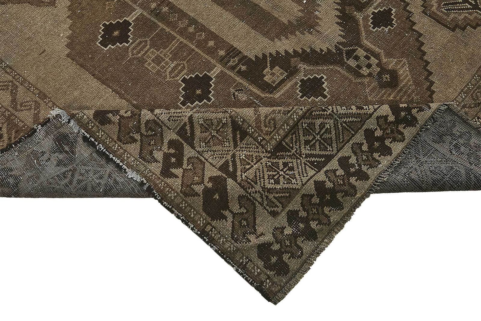 Tapis d'époque Ensari Turkmen beige 5x13 - 50133 photo vinterior