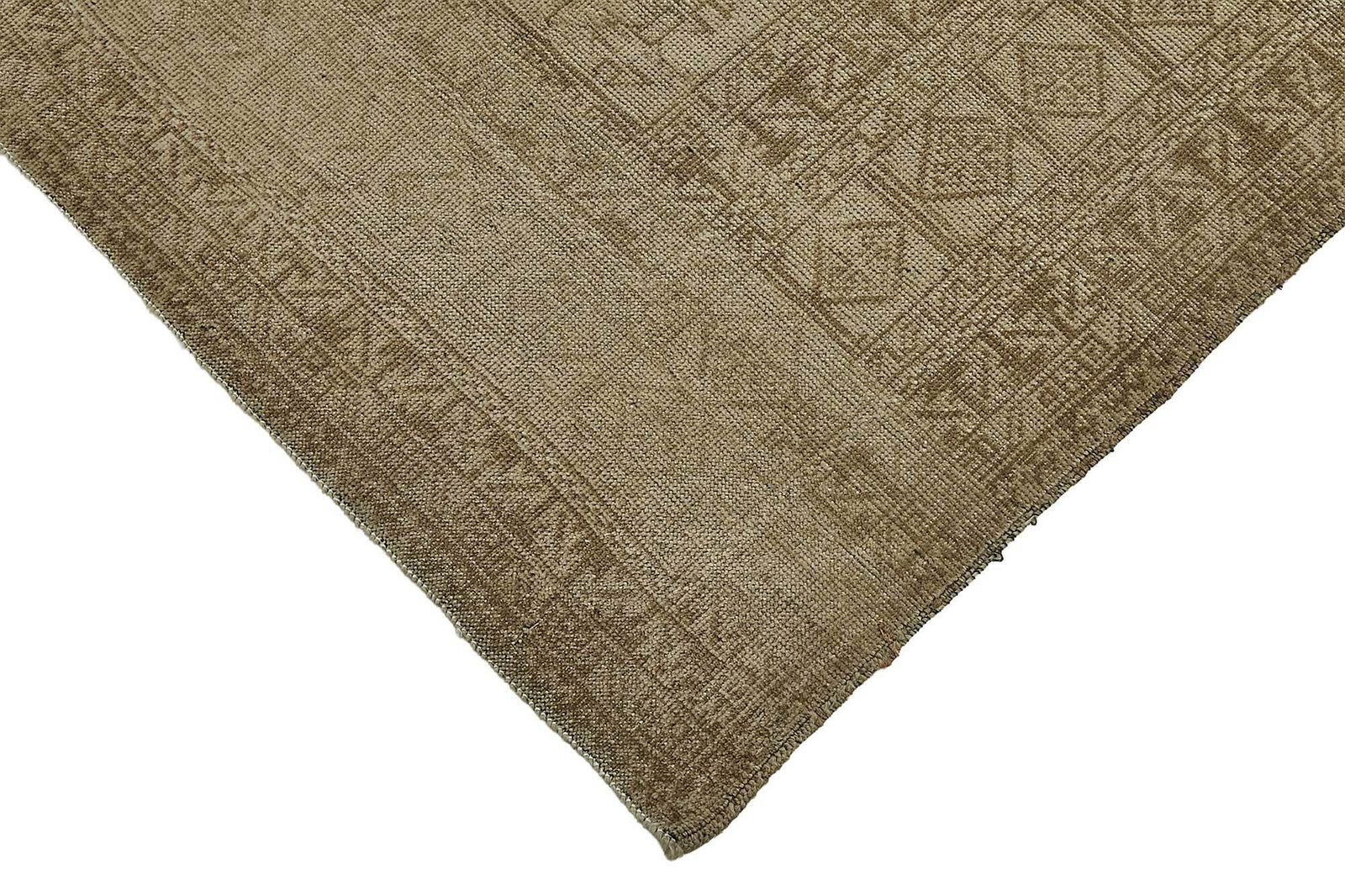 Tapis afghan Kunduz d'époque, beige, 6x9 - 50139 photo Textiles