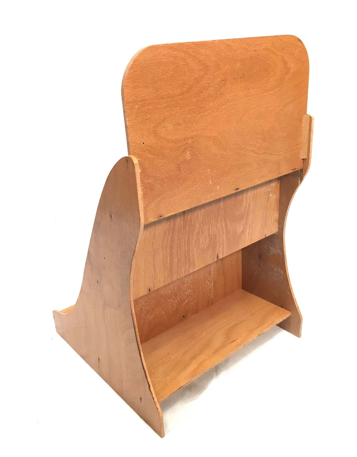 photo furniture Vintage Advertising Tabletop Shop Display Stand For Meltonian Wren Shoe Polish