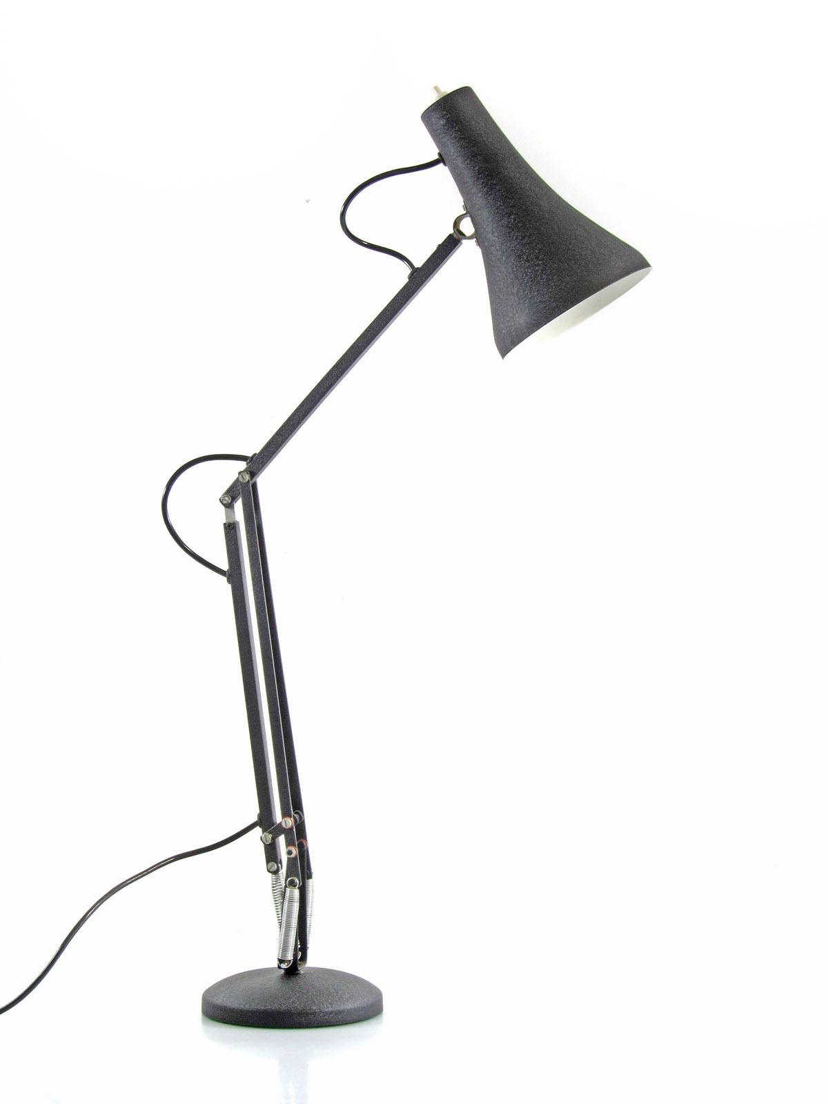 Anglepoise Vintage Adjustable Desk Lamp – Black With Rare Textured Finish