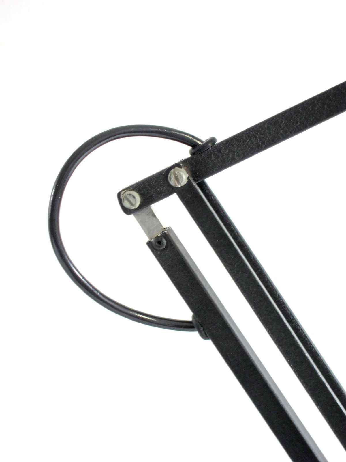 Anglepoise Vintage Adjustable Desk Lamp – Black With Rare Textured Finish photo vinterior