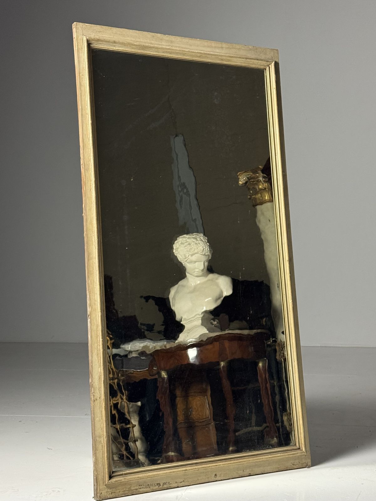 photo vintage French Mirror Early 20th Century