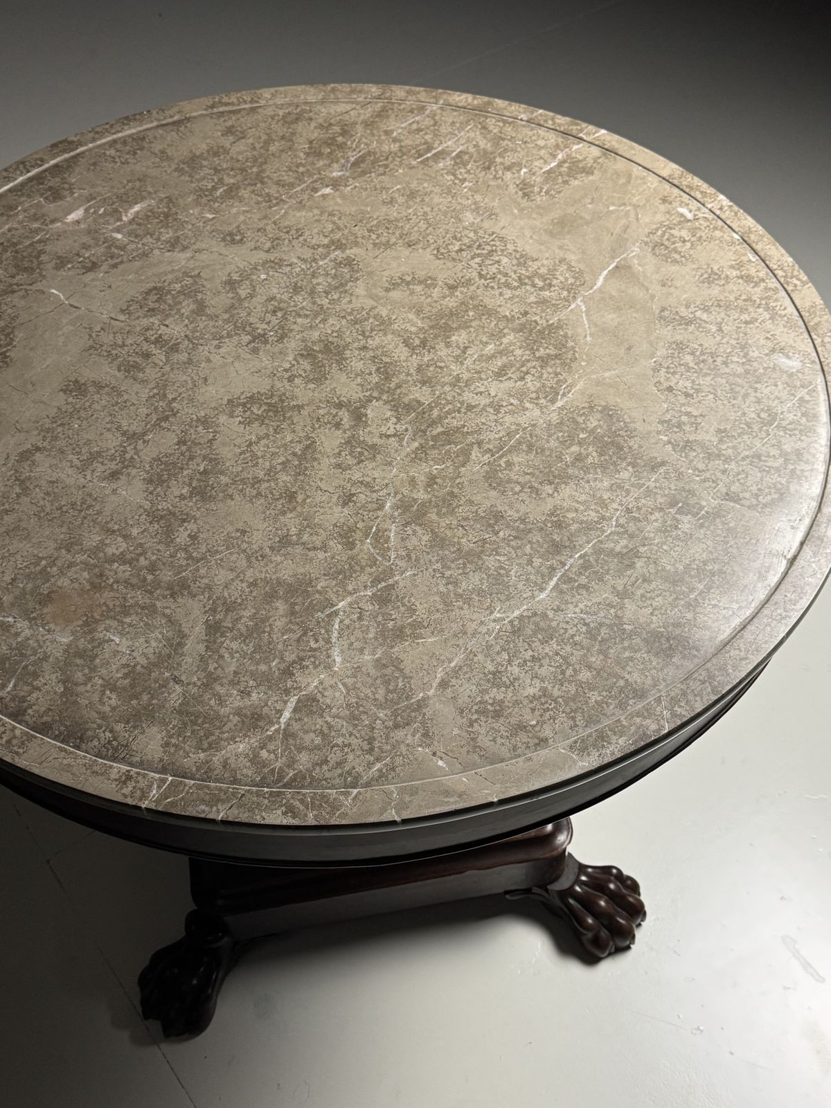 Mahogany Center Table 19th Century photo for sale