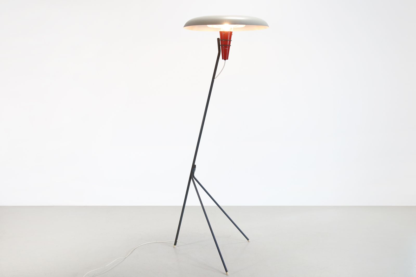 Rare Philips Nx38 Floor Lamp By Louis Kalff photo for sale