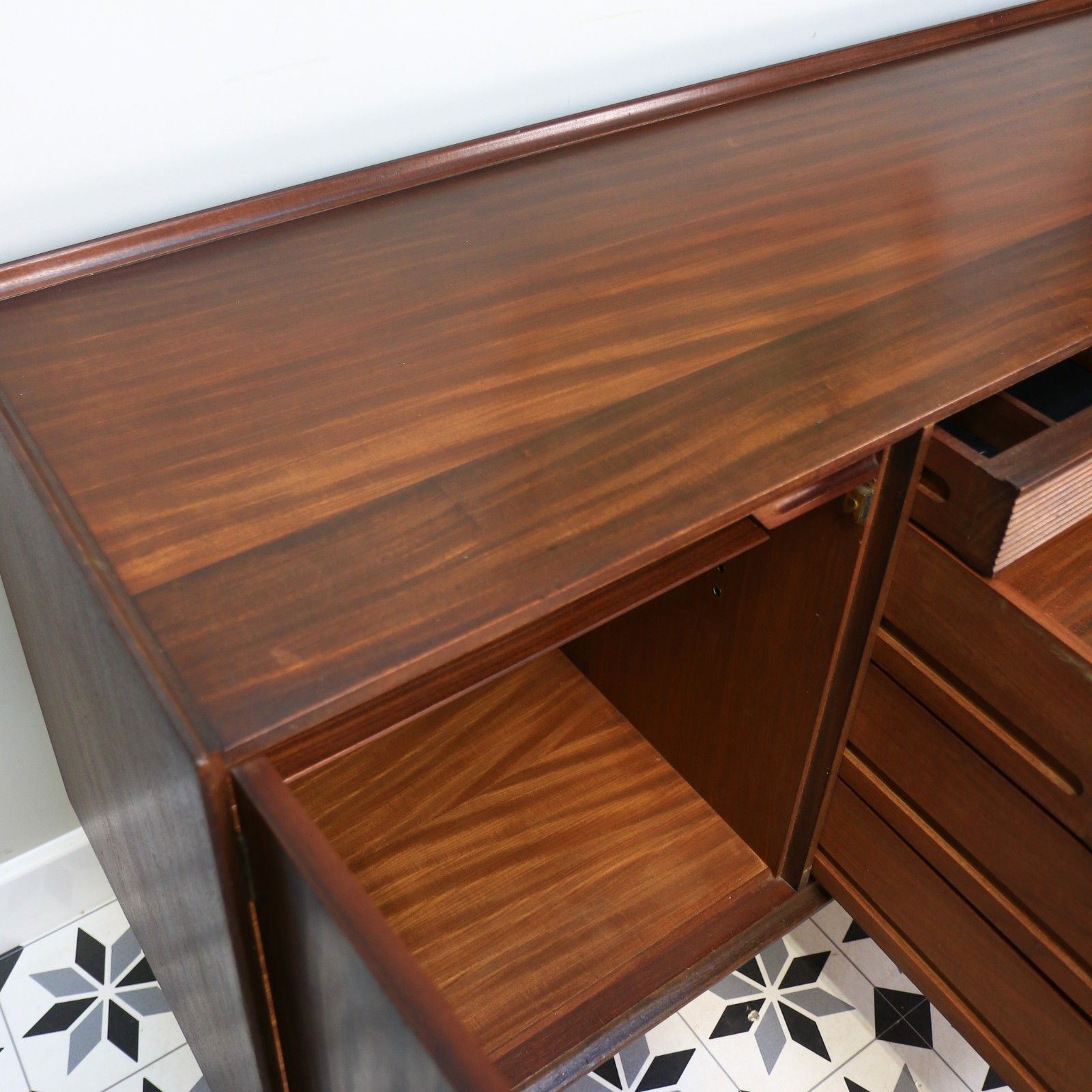 photo buy Richard Hornby For Fyne Ladye Afromosia Teak Sideboard Retro Mid Century