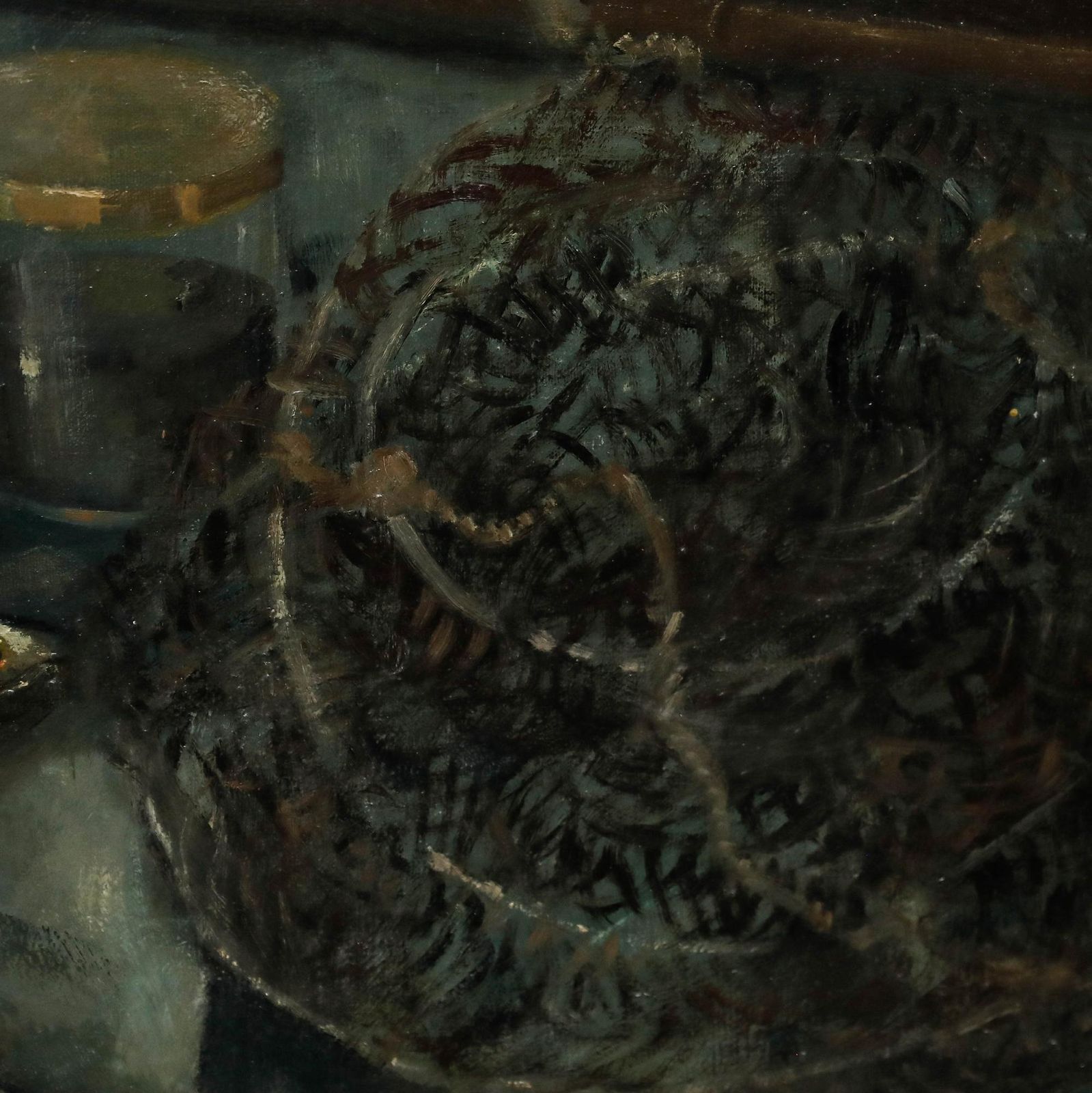 Henk Rhee (1914 1999) 20th Century Oil, Fisherman's Tackle photo buy