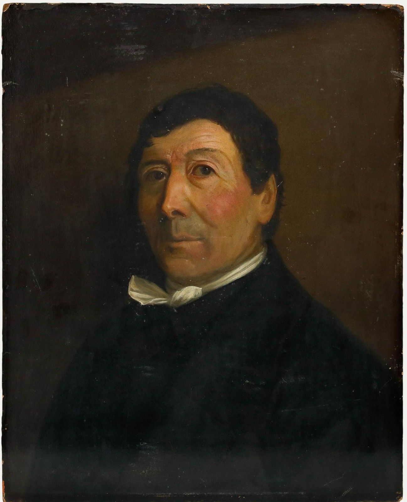 19th Century Oil Portrait Of A Gentleman