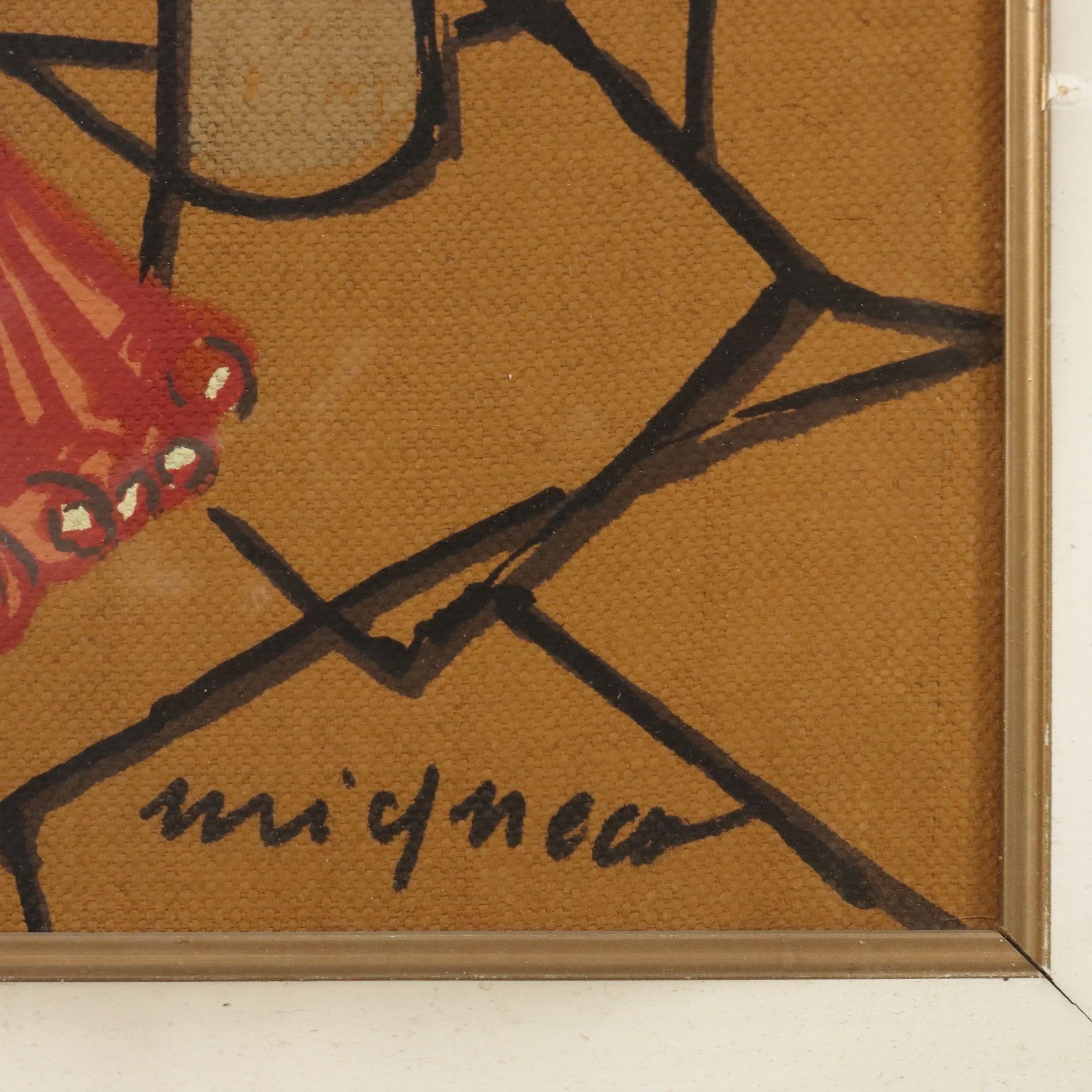 Moeder met kind Giuseppe Migneco Hedendaagse schilderkunst XX eeuw photo buy