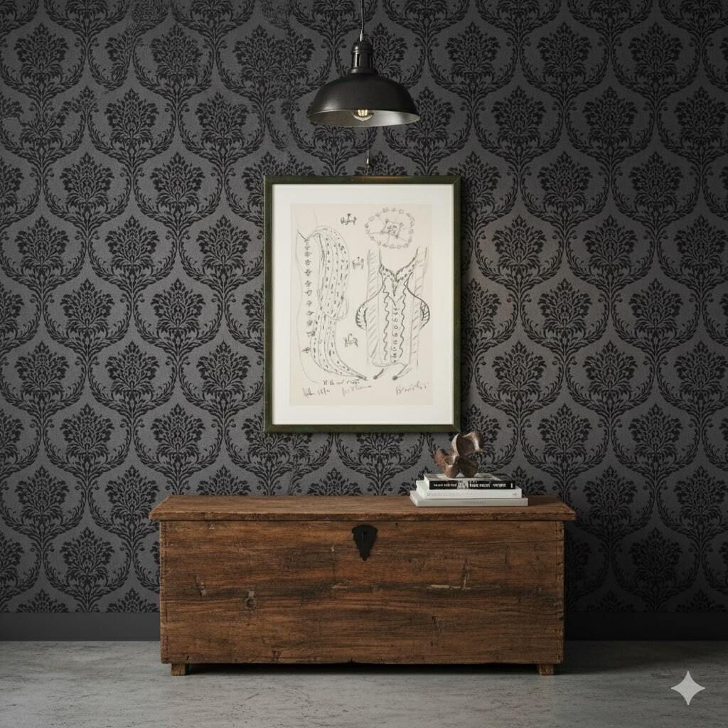 Dessin contemporain par Remo Brindisi, esquisse pour l'Aida 1974 photo furniture