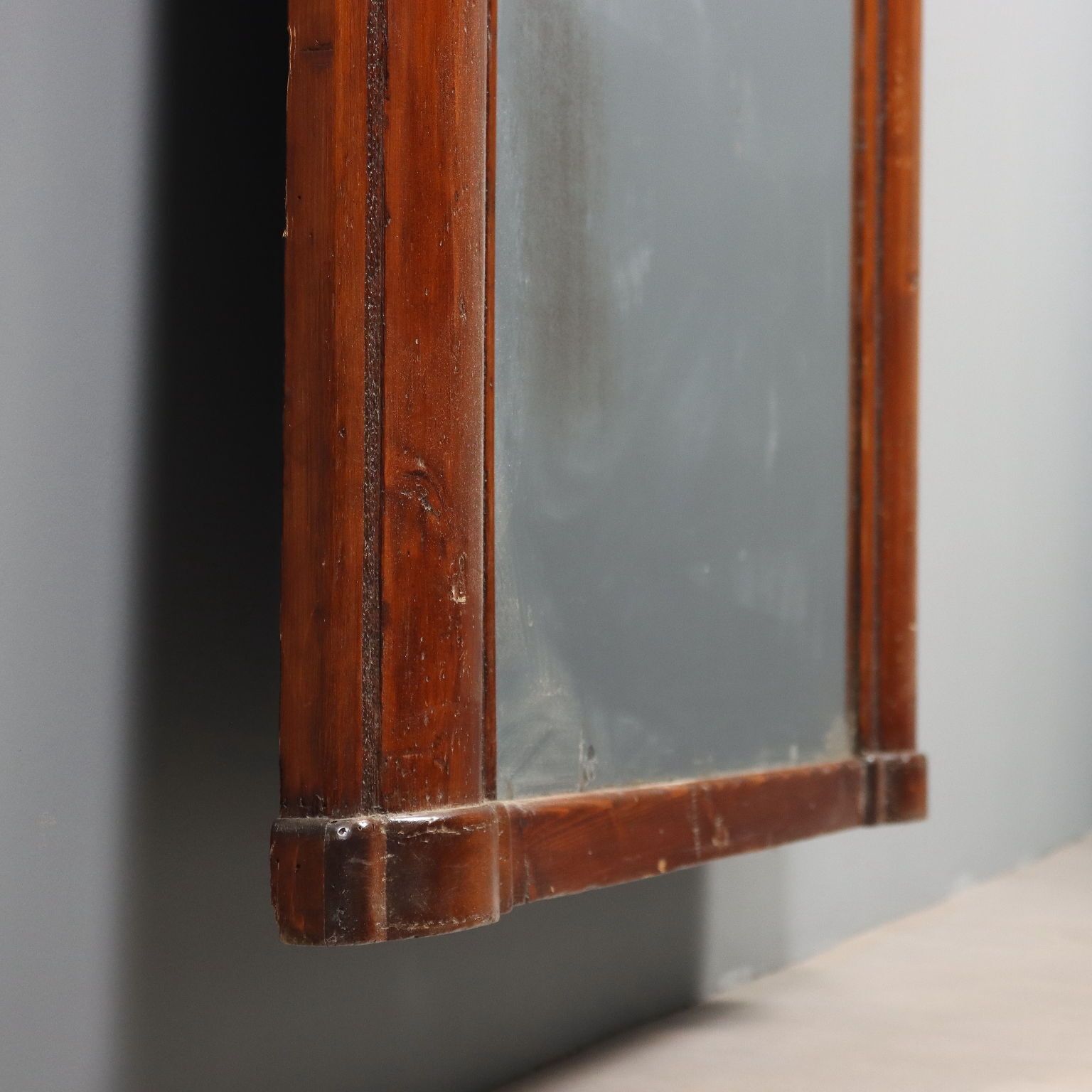 photo for sale Miroir de table en peuplier et sapin