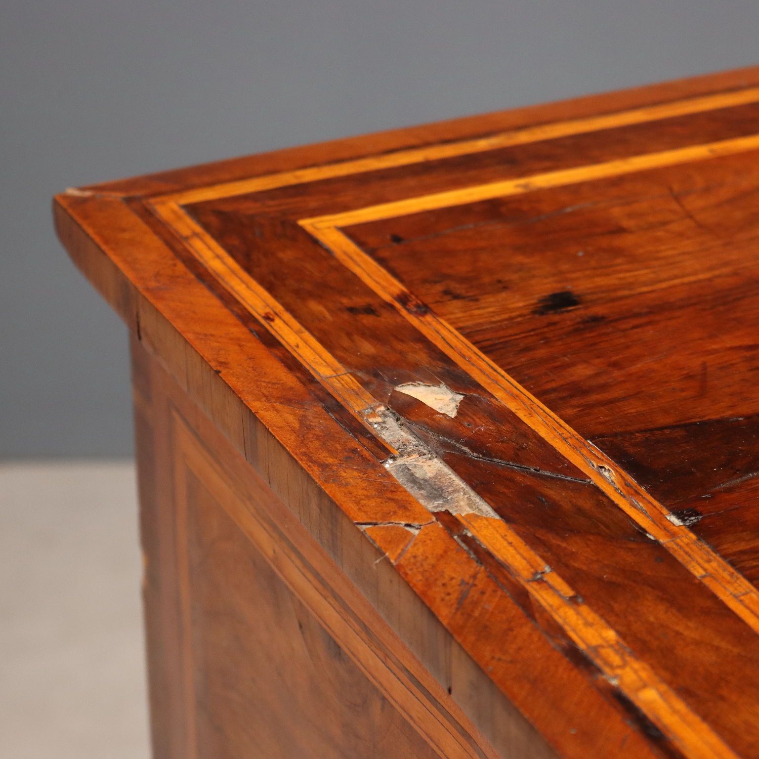 Chest Of Drawers Neoclassical Cherry Italy XVIII Century photo 2310.0