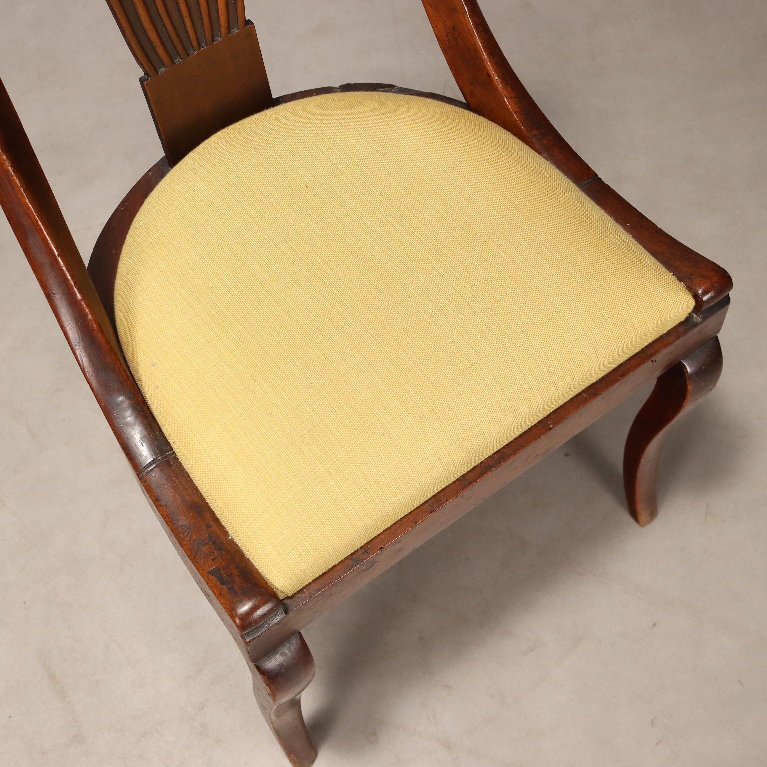 Antique Chairs Louis Philippe Walnut Italy XIX Century photo buy