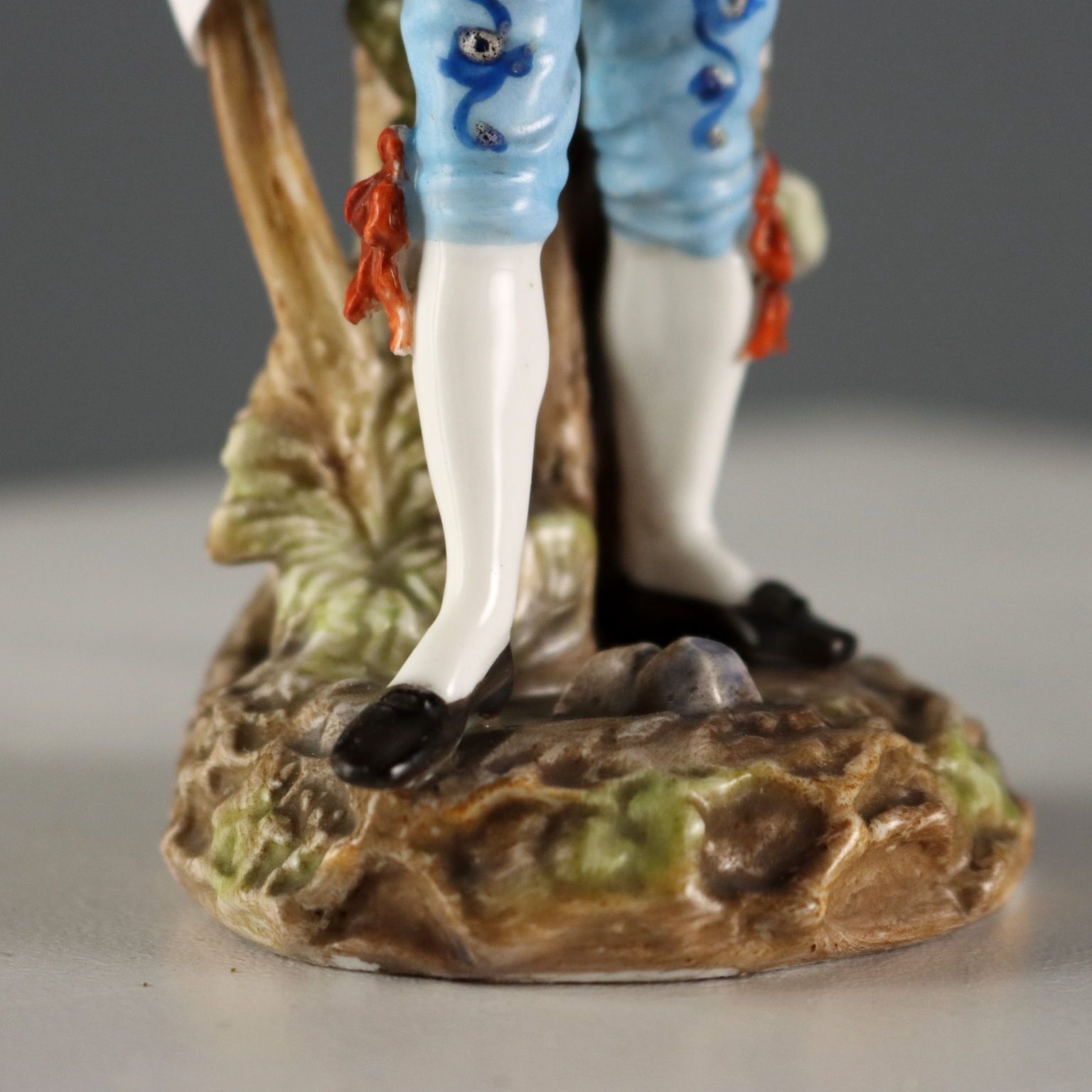 Art Antique Figurines Volksted Porcelain Germany XIX Century photo