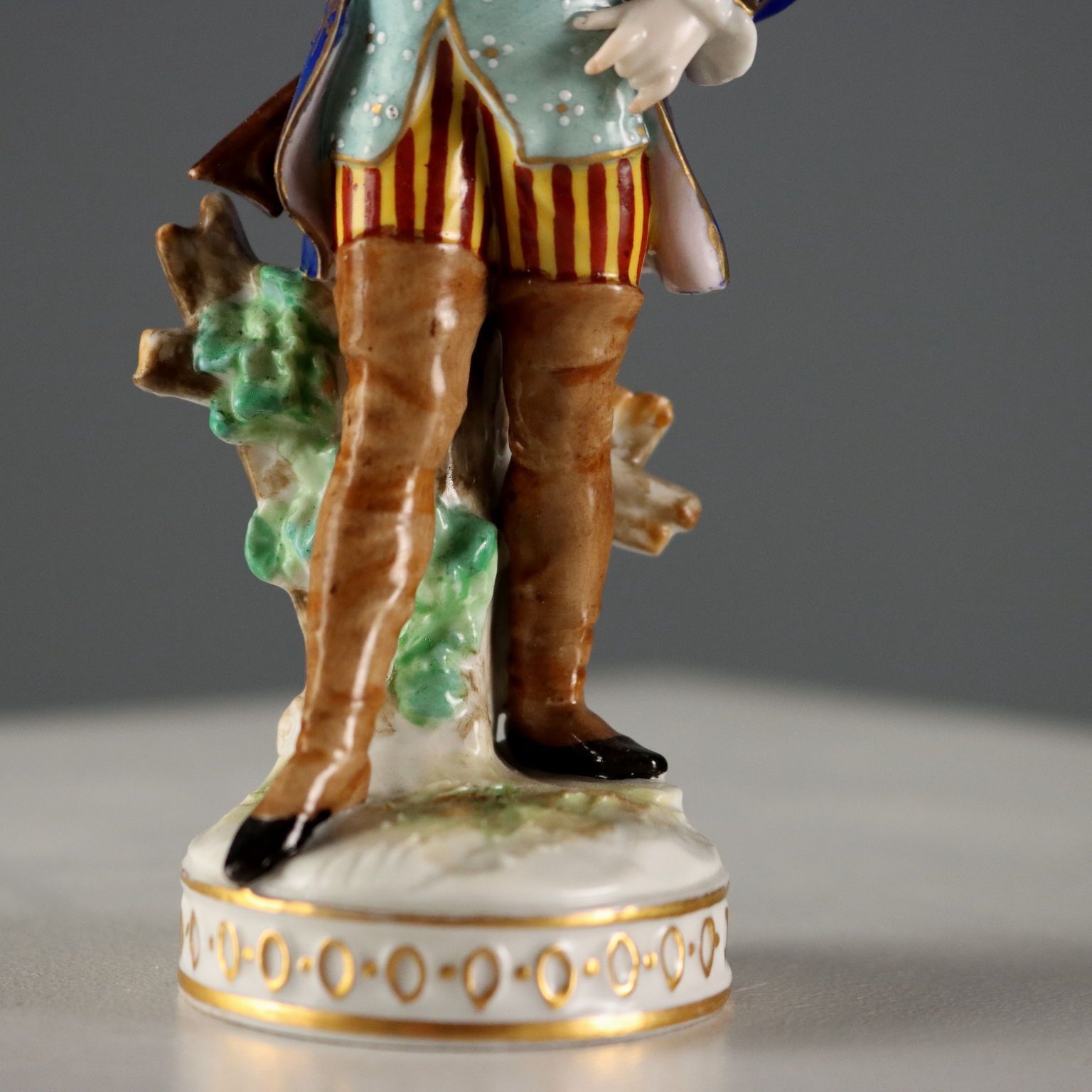 Art Antique Figurines Ludwigsburg Porcelain Germany 1860 photo