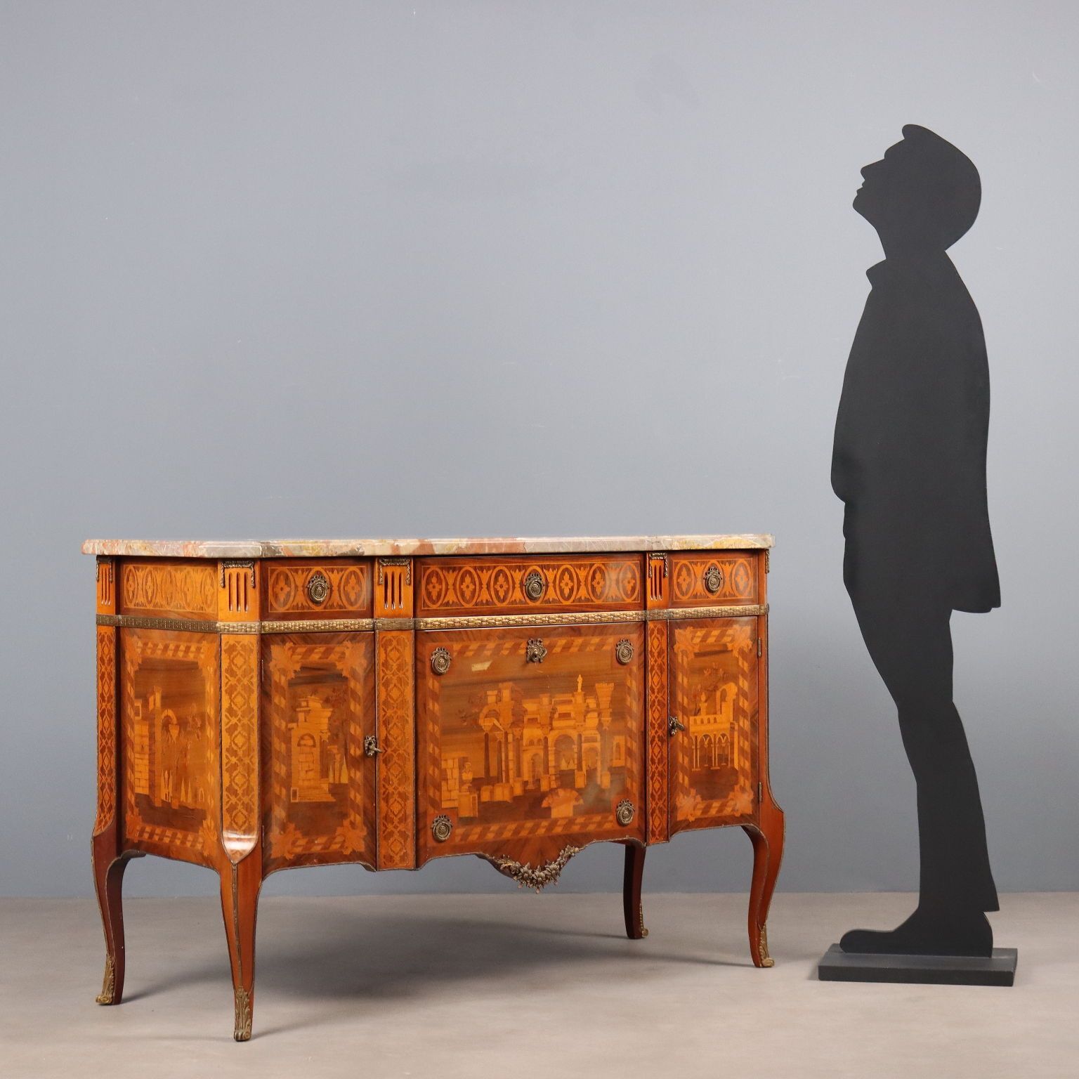Antique Chest Of Drawers Napoleon III Various Woods Italy XX Century photo furniture
