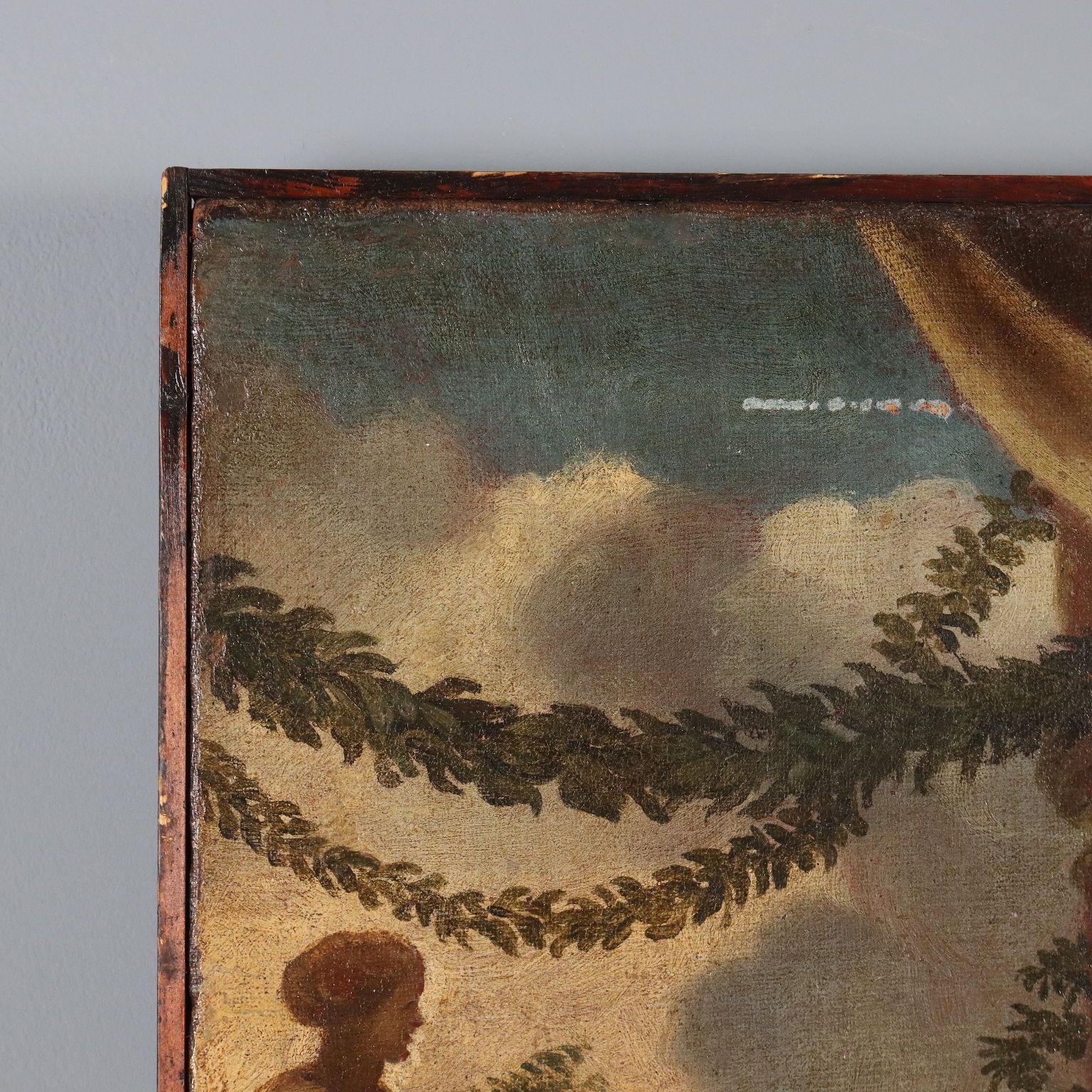 photo for sale Tableau d'époque L'Âge de fer, disciple de Pietro da Cortona, XVIIe siècle